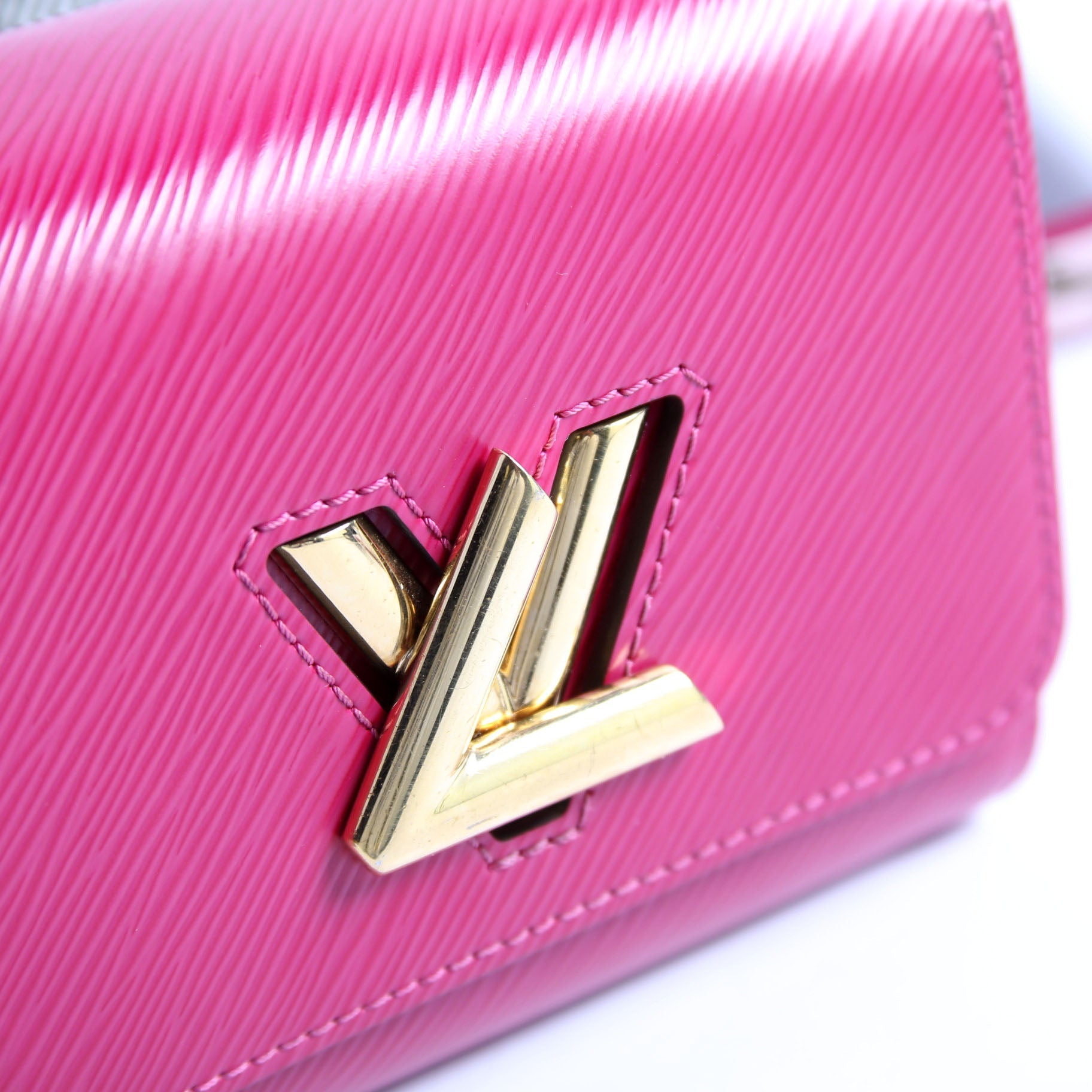 Louis Vuitton Twist Top Handle Mini Epi Berry/Green