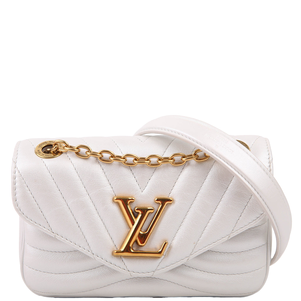 Louis Vuitton New Wave Chain Bag PM White