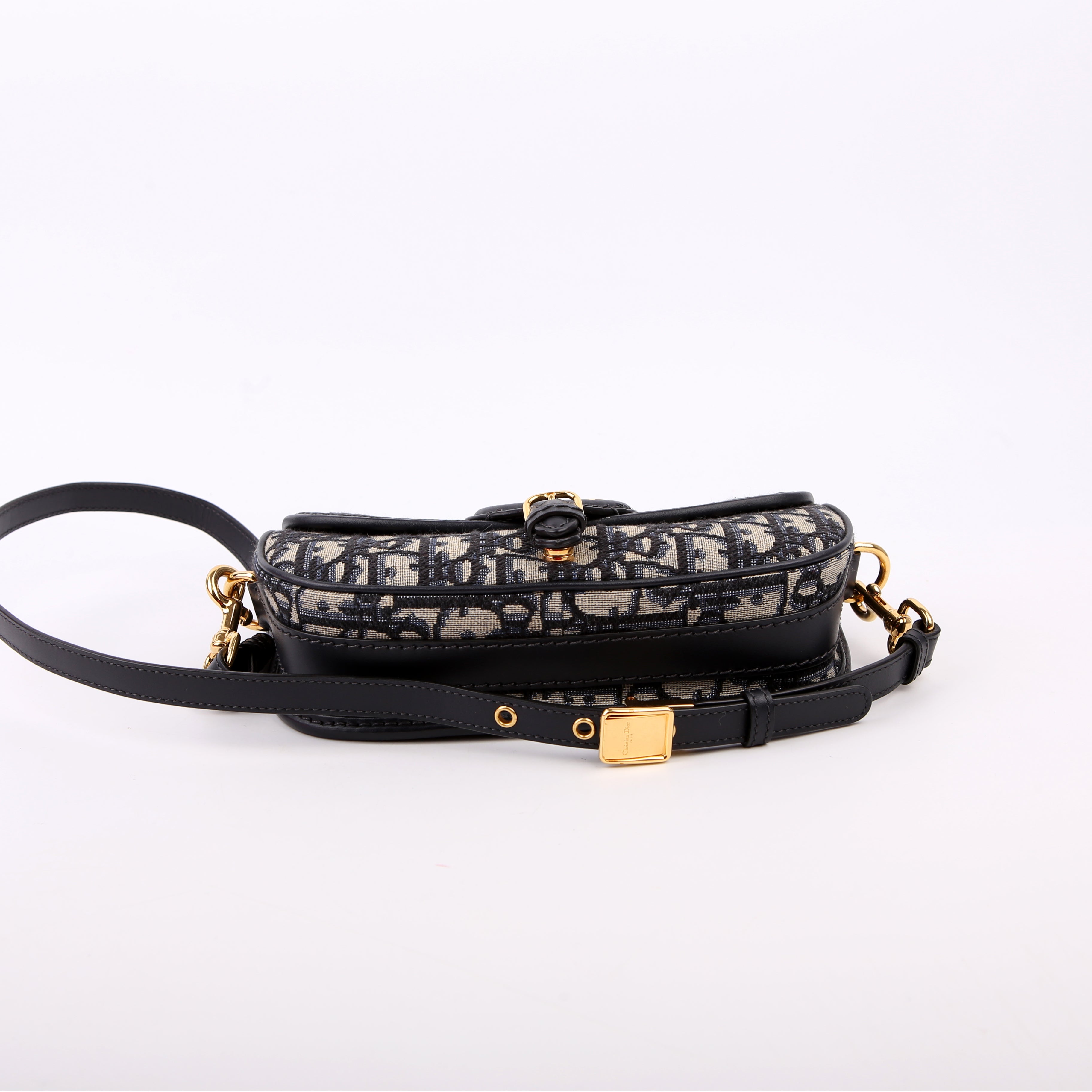 Christian Dior Bobby Bag East-West Oblique Blue