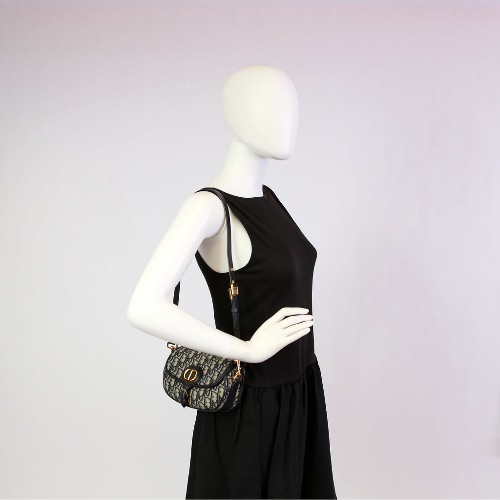 Christian Dior Bobby Bag East-West Oblique Blue