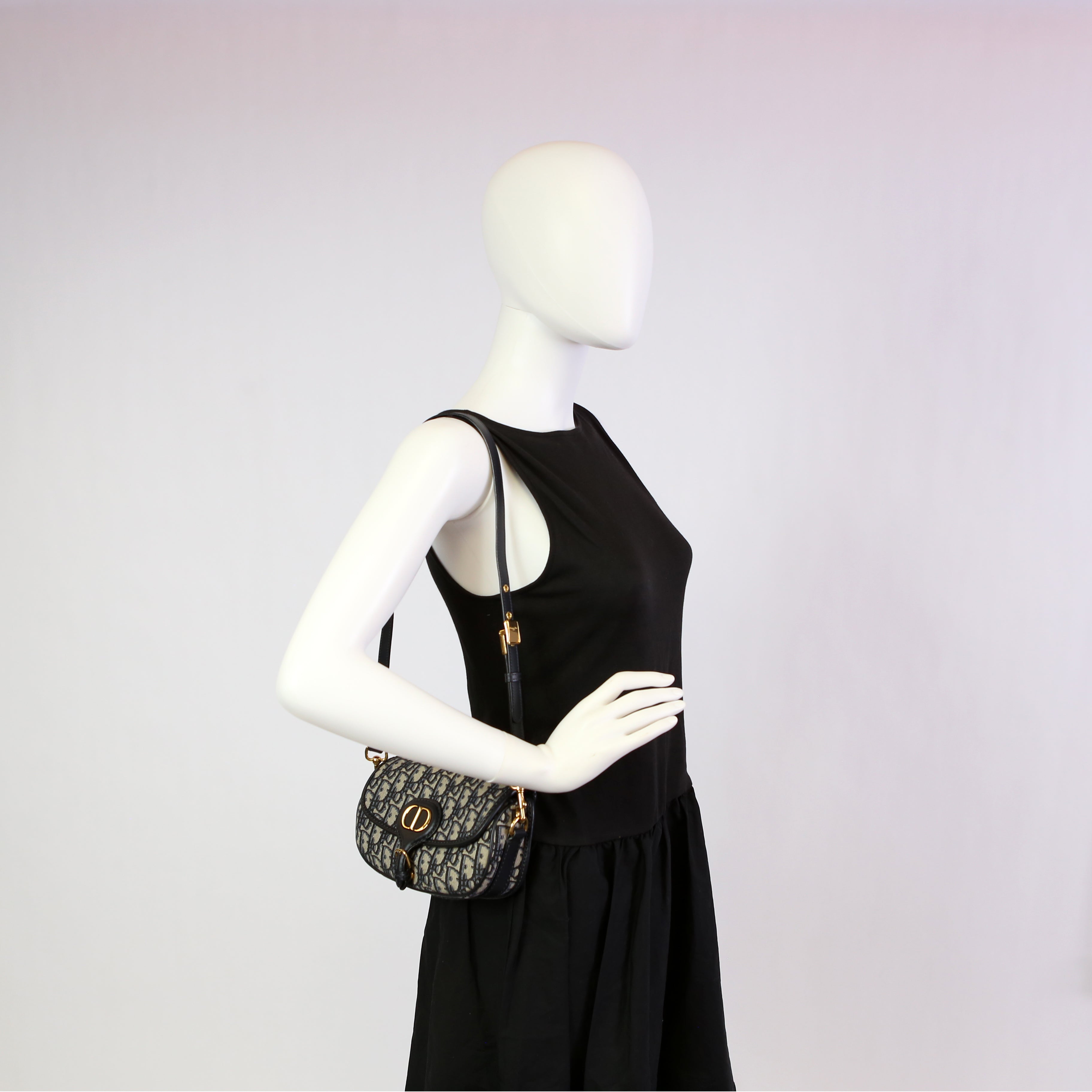 Christian Dior Bobby Bag East-West Oblique Blue