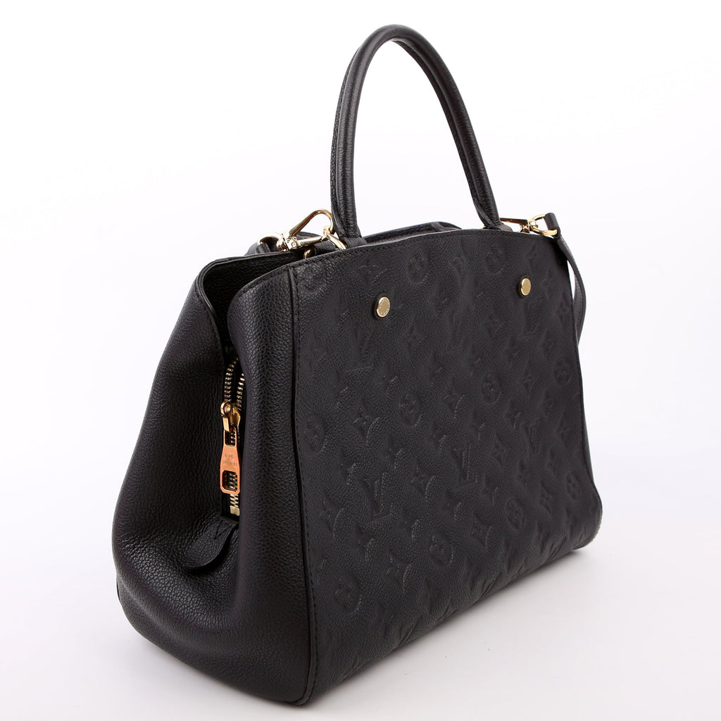 Louis Vuitton Montaigne MM Empreinte Black