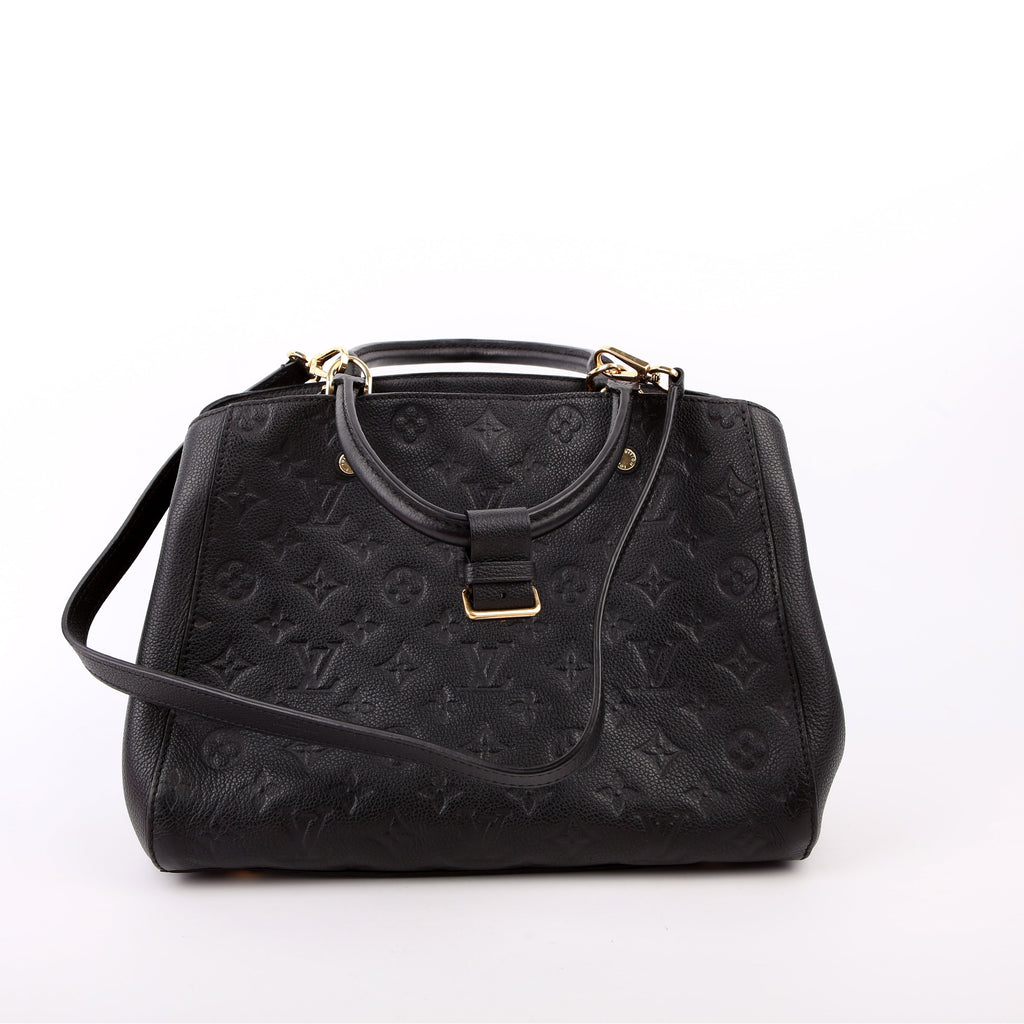 Louis Vuitton Montaigne MM Empreinte Black