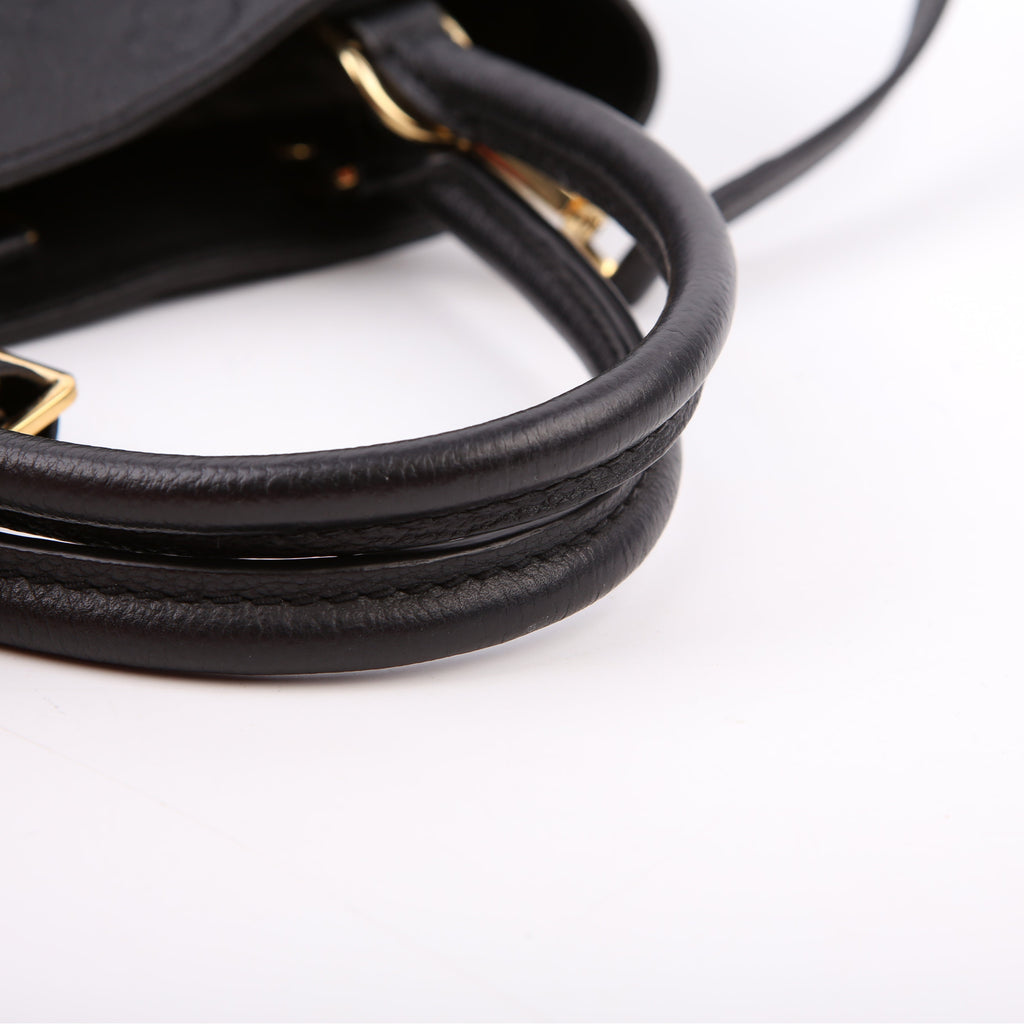 Louis Vuitton Montaigne MM Empreinte Black