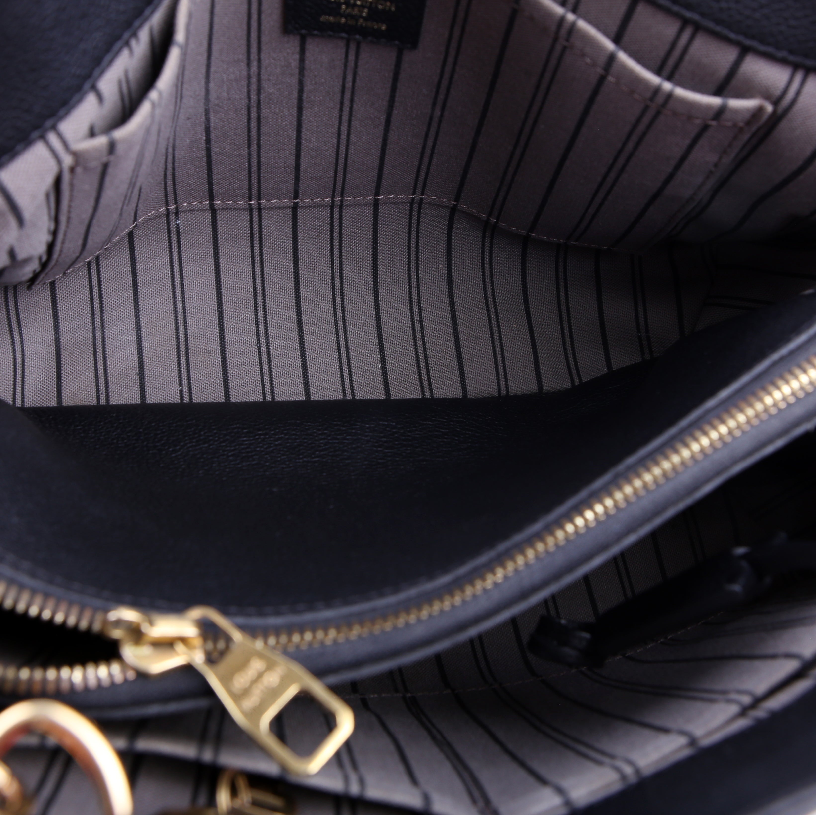 Louis Vuitton Montaigne MM Empreinte Black
