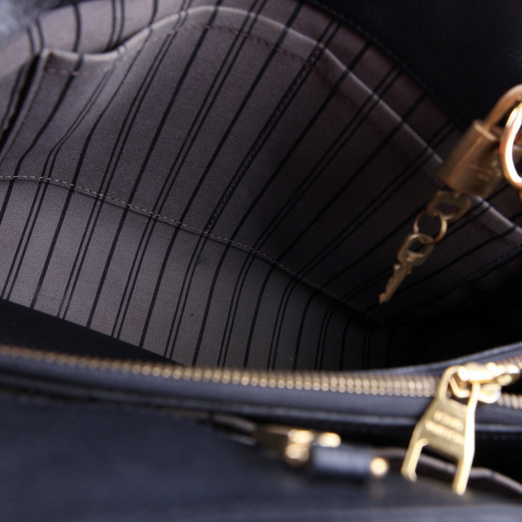 Louis Vuitton Montaigne MM Empreinte Black