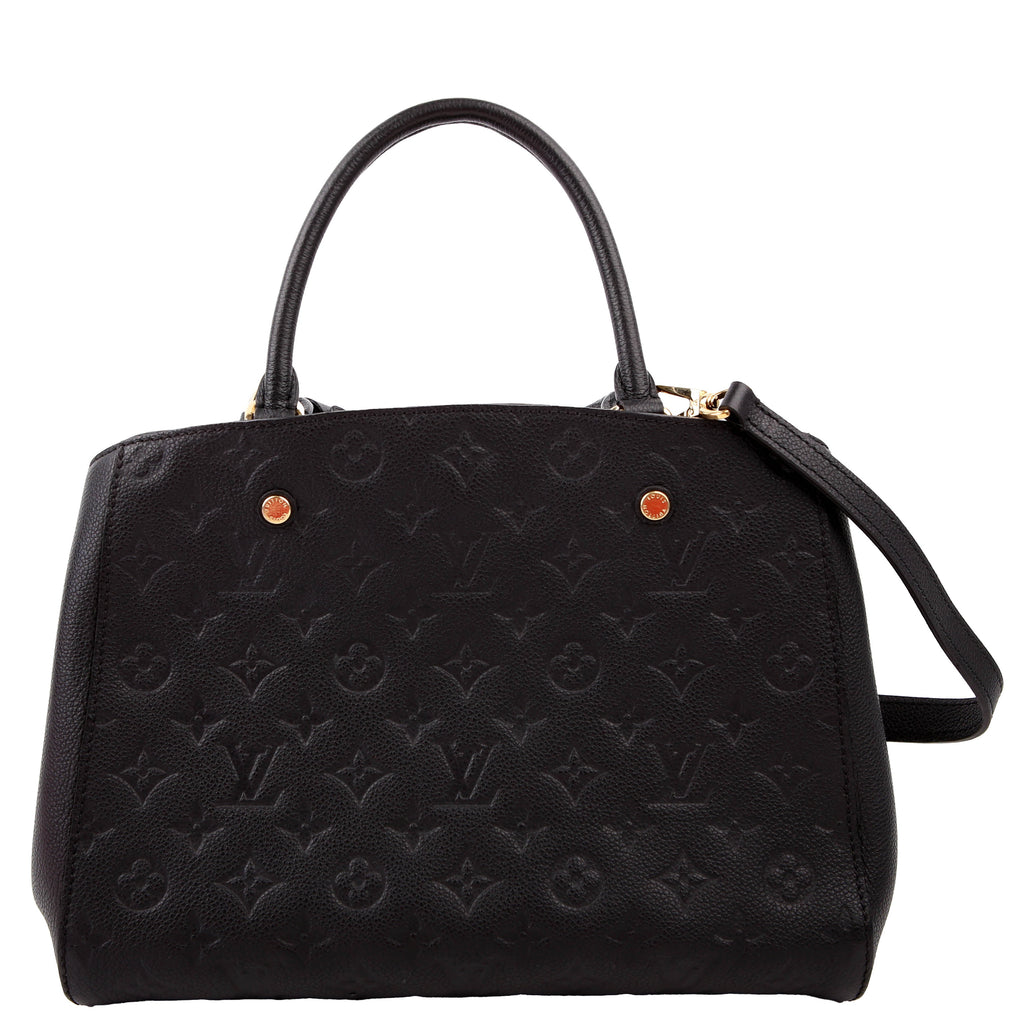 Louis Vuitton Montaigne MM Empreinte Black