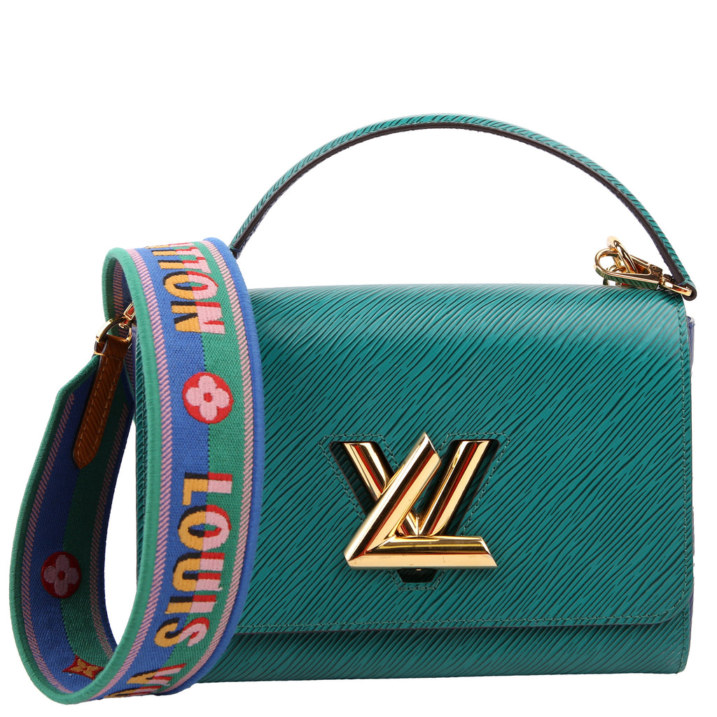 Louis Vuitton Twist MM Epi Newer Teal
