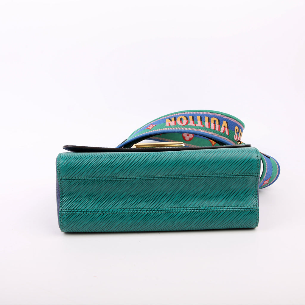 Louis Vuitton Twist MM Epi Newer Teal