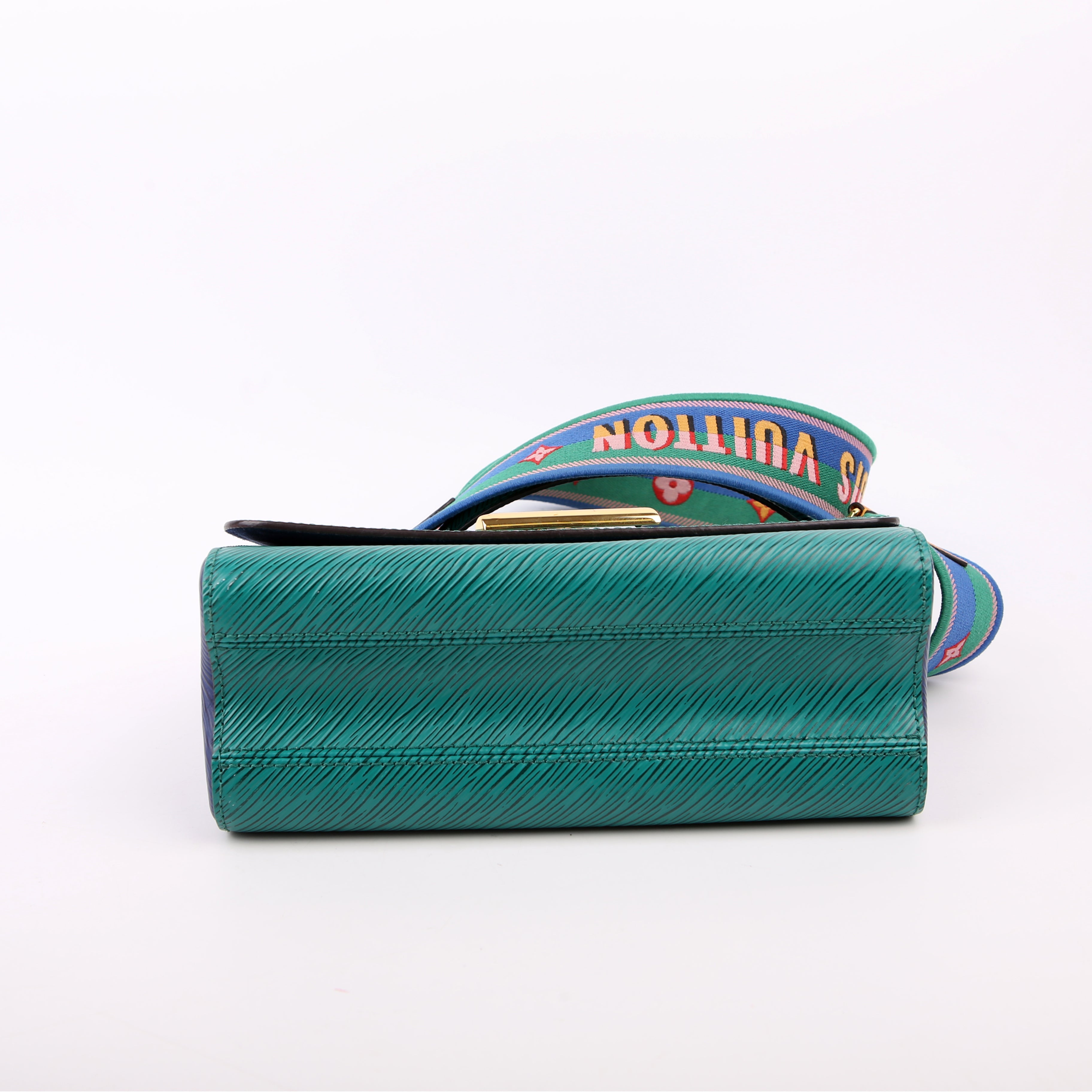 Louis Vuitton Twist MM Epi Newer Teal