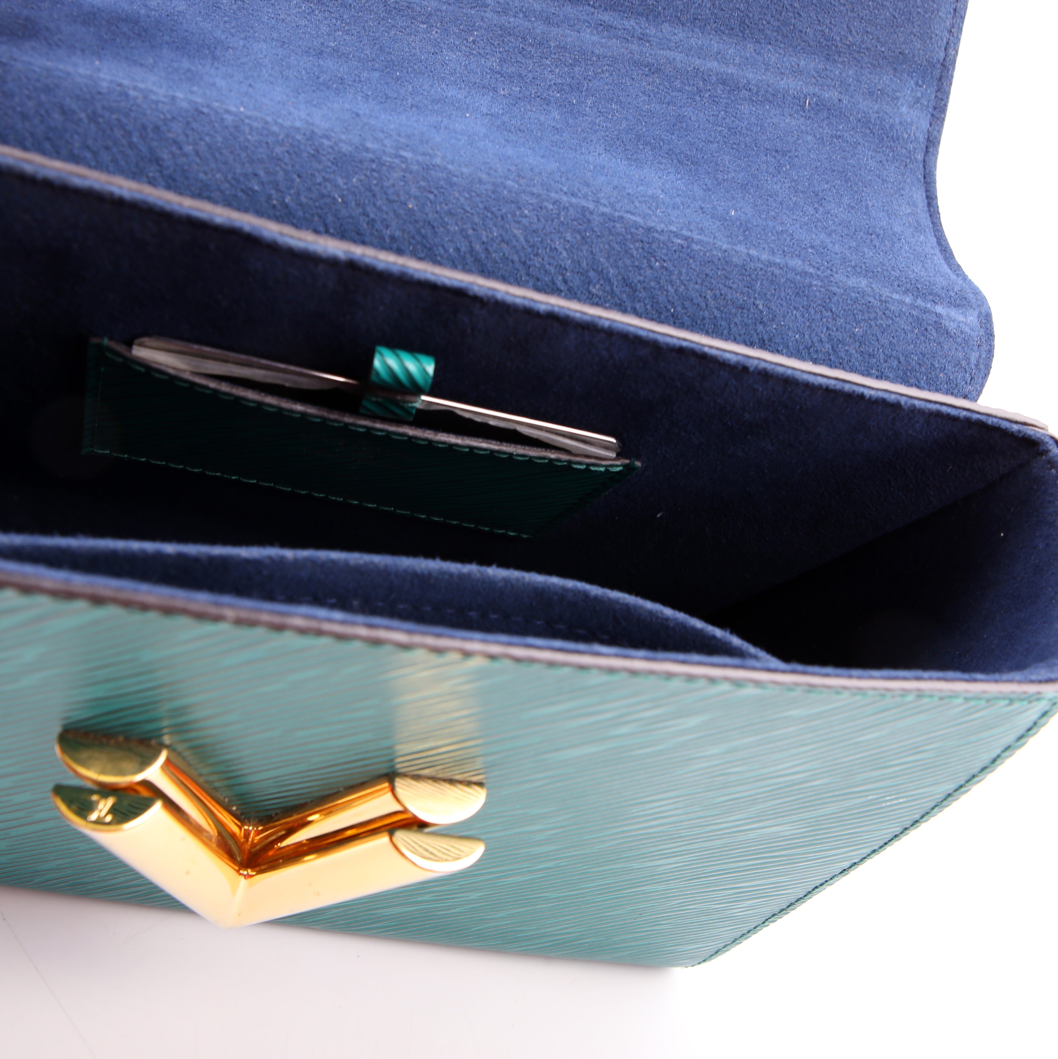 Louis Vuitton Twist MM Epi Newer Teal