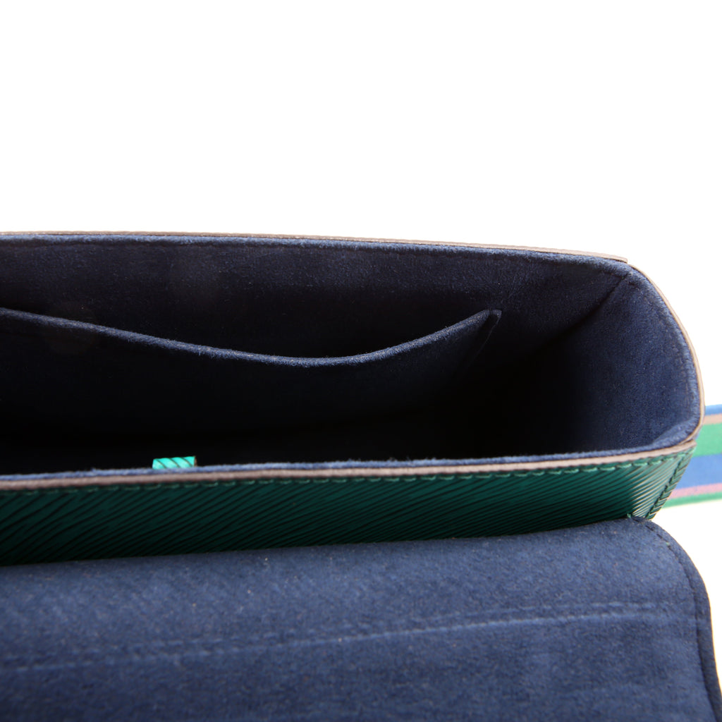 Louis Vuitton Twist MM Epi Newer Teal