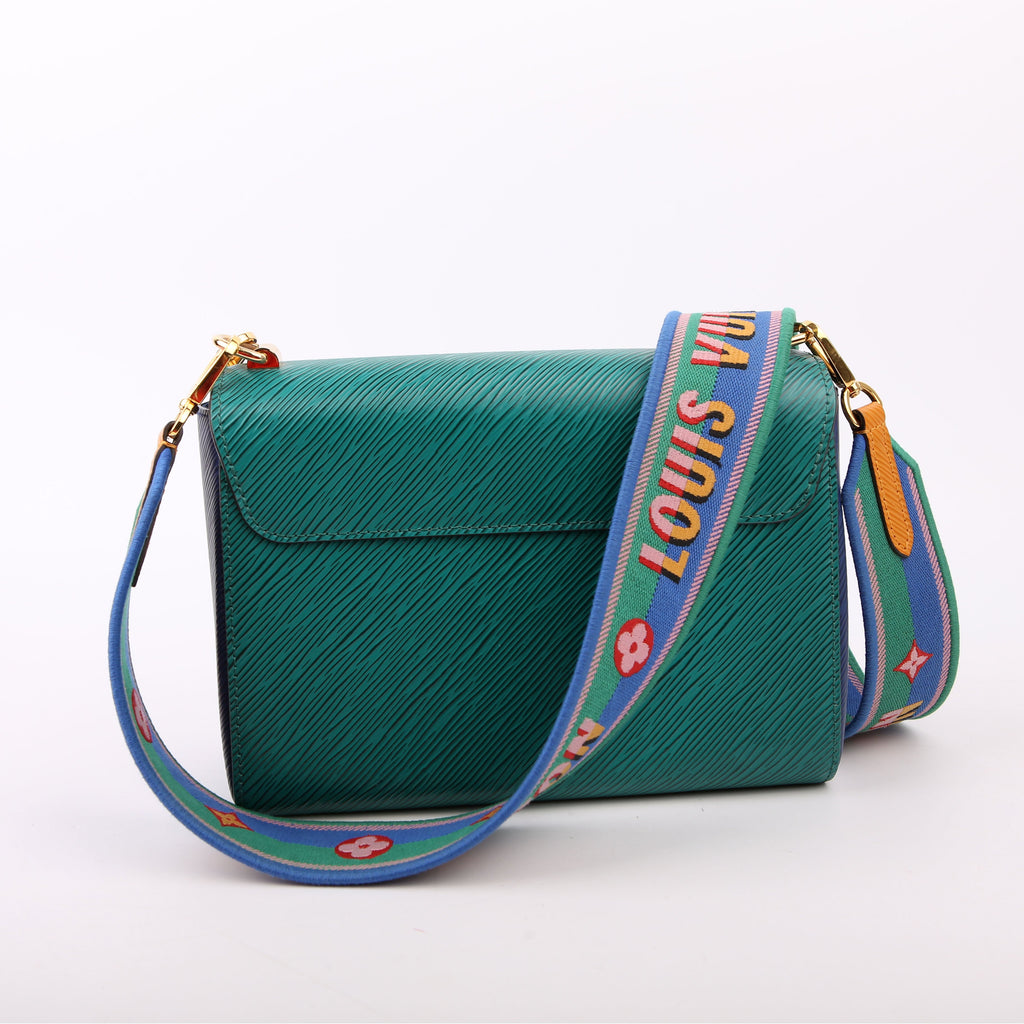Louis Vuitton Twist MM Epi Newer Teal