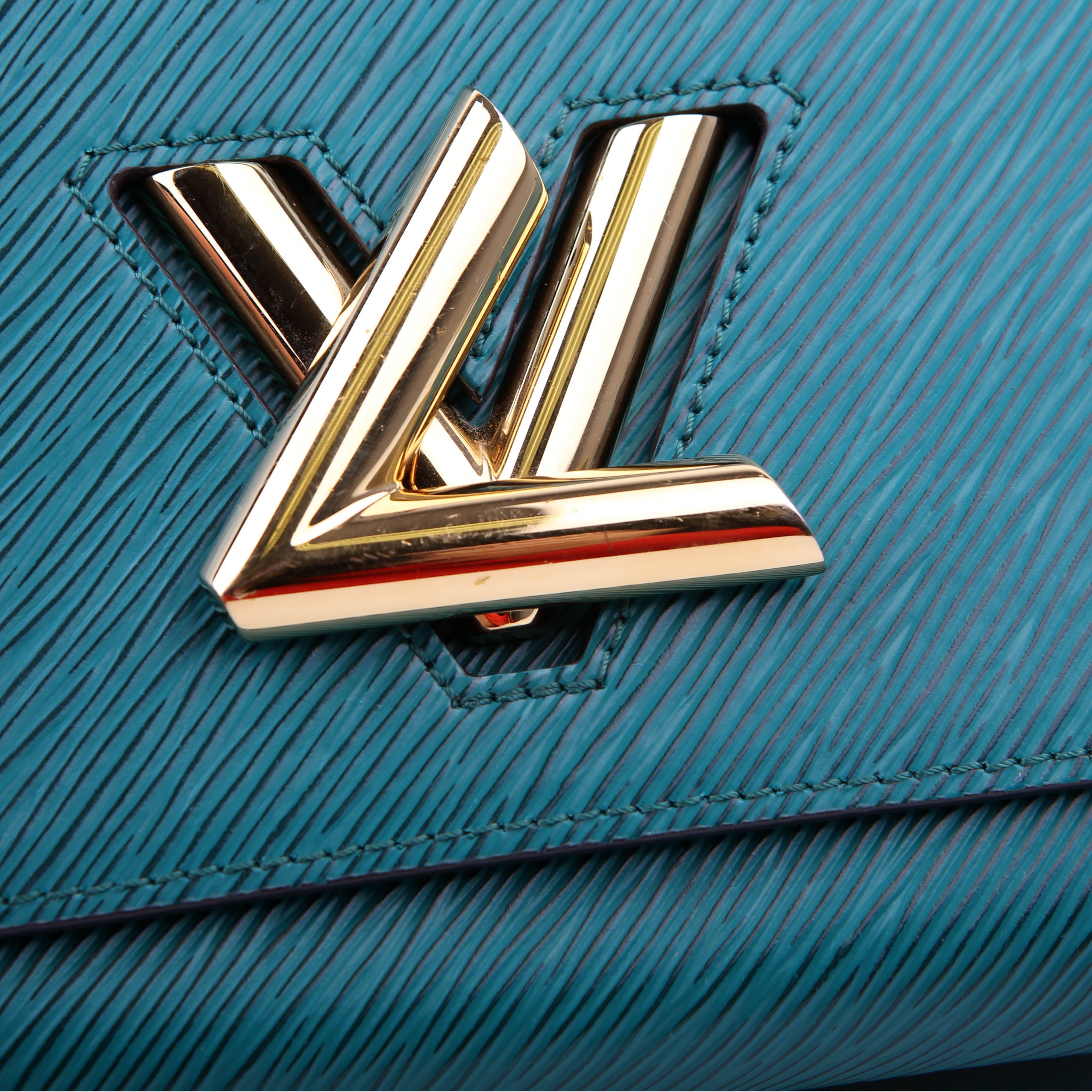 Louis Vuitton Twist MM Epi Newer Teal