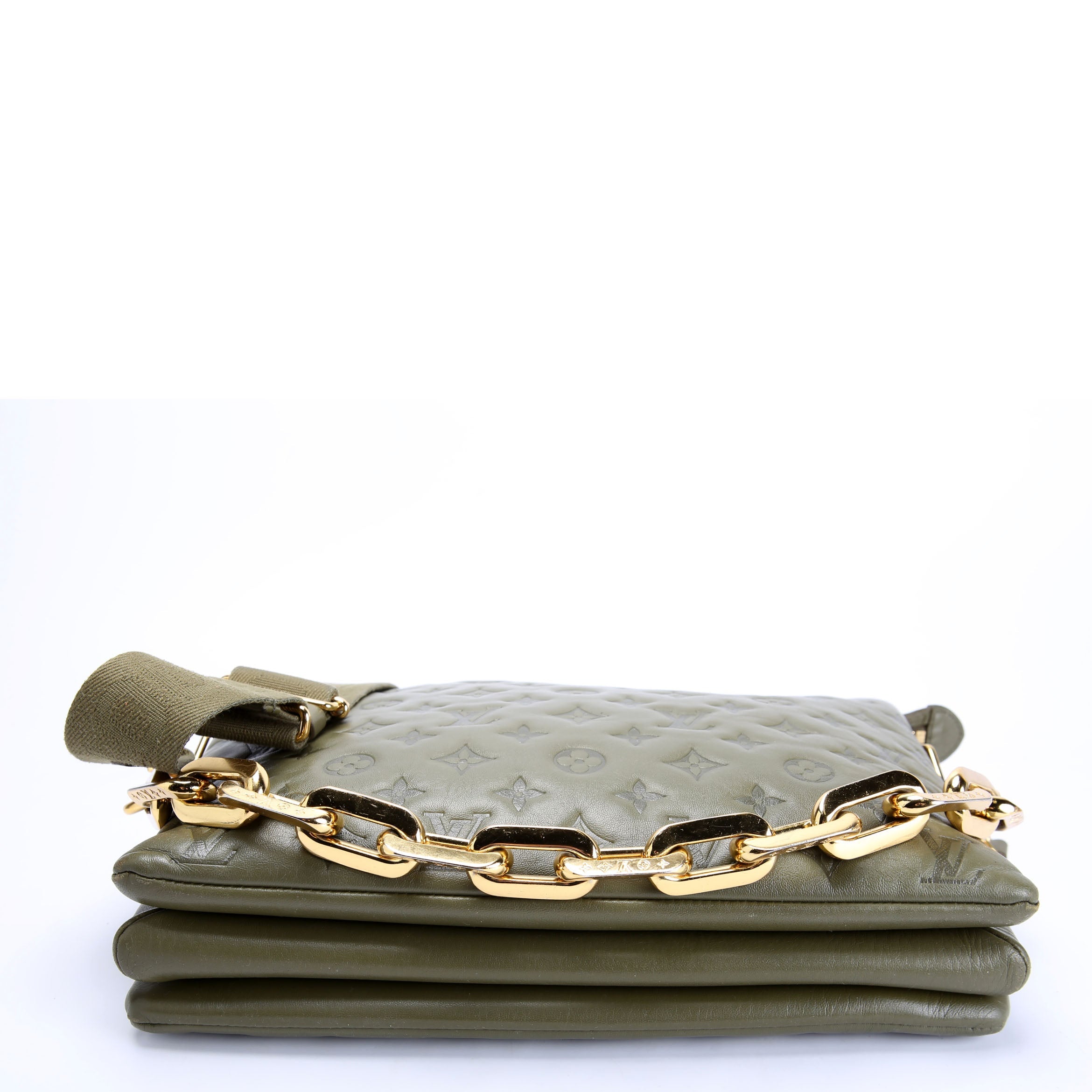 Louis Vuitton Coussin MM Lambskin Green