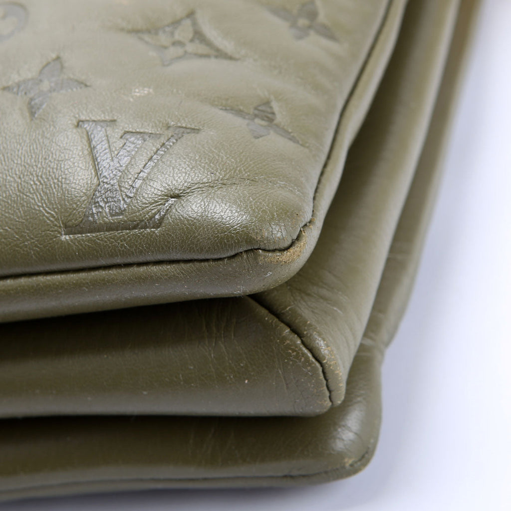 Louis Vuitton Coussin MM Lambskin Green