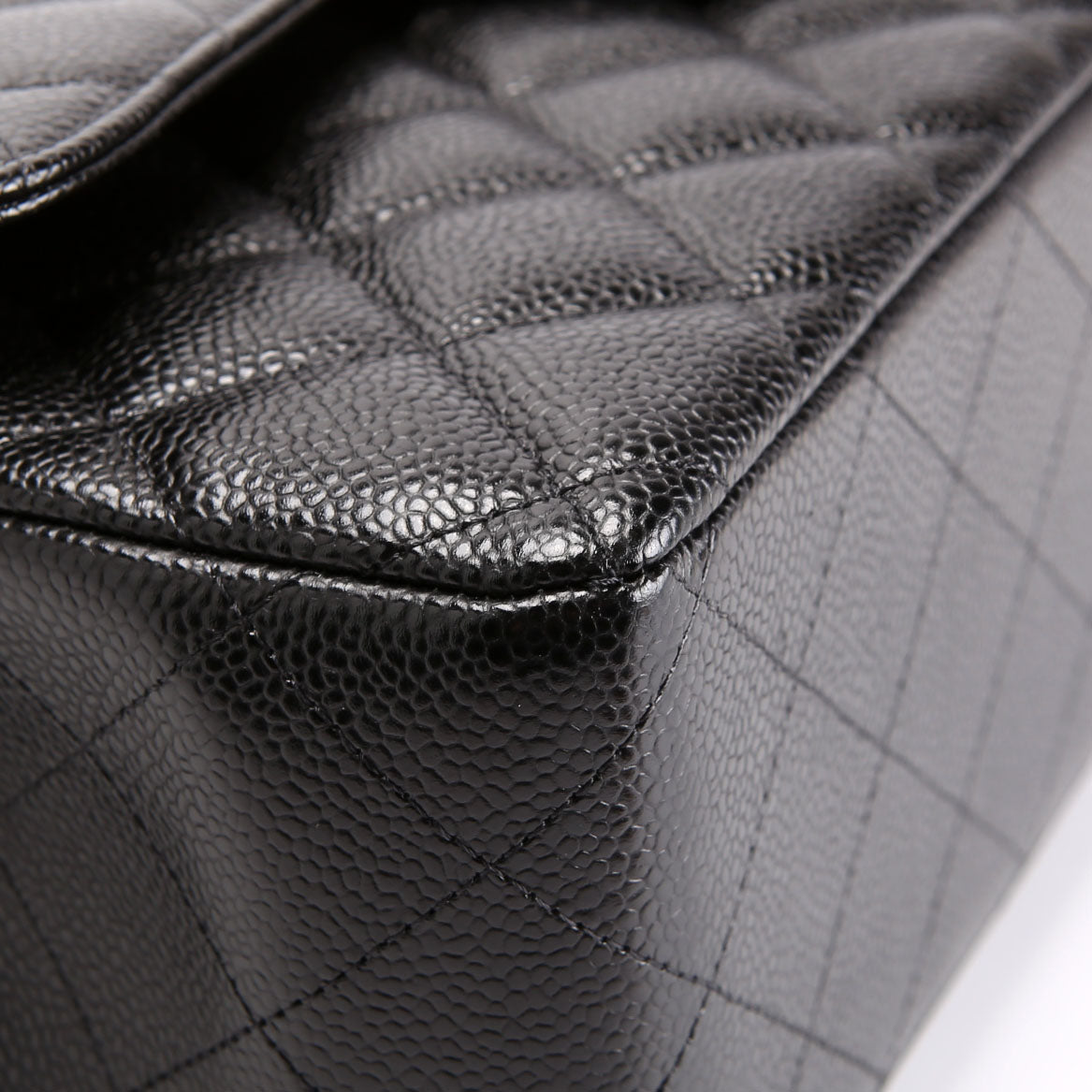 Chanel Classic Flap Jumbo Caviar RFID Black