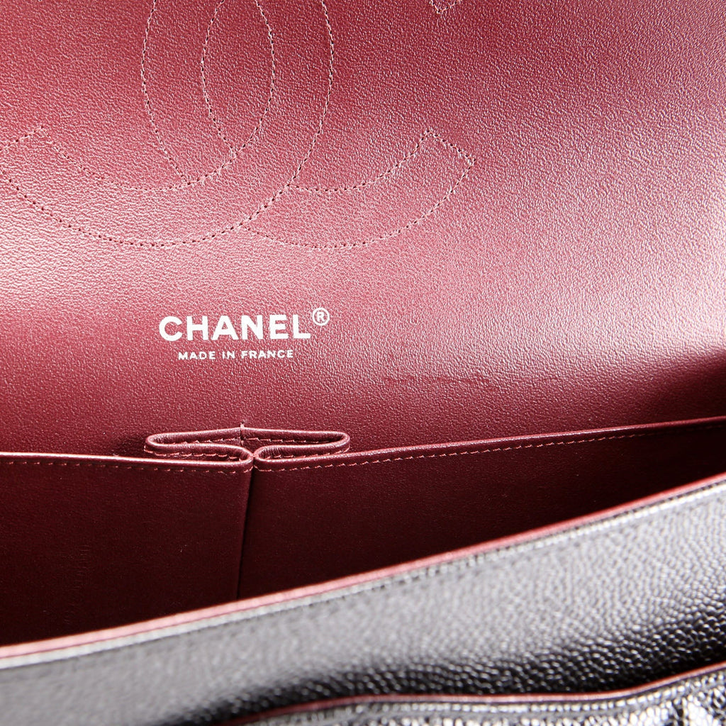 Chanel Classic Flap Jumbo Caviar RFID Black