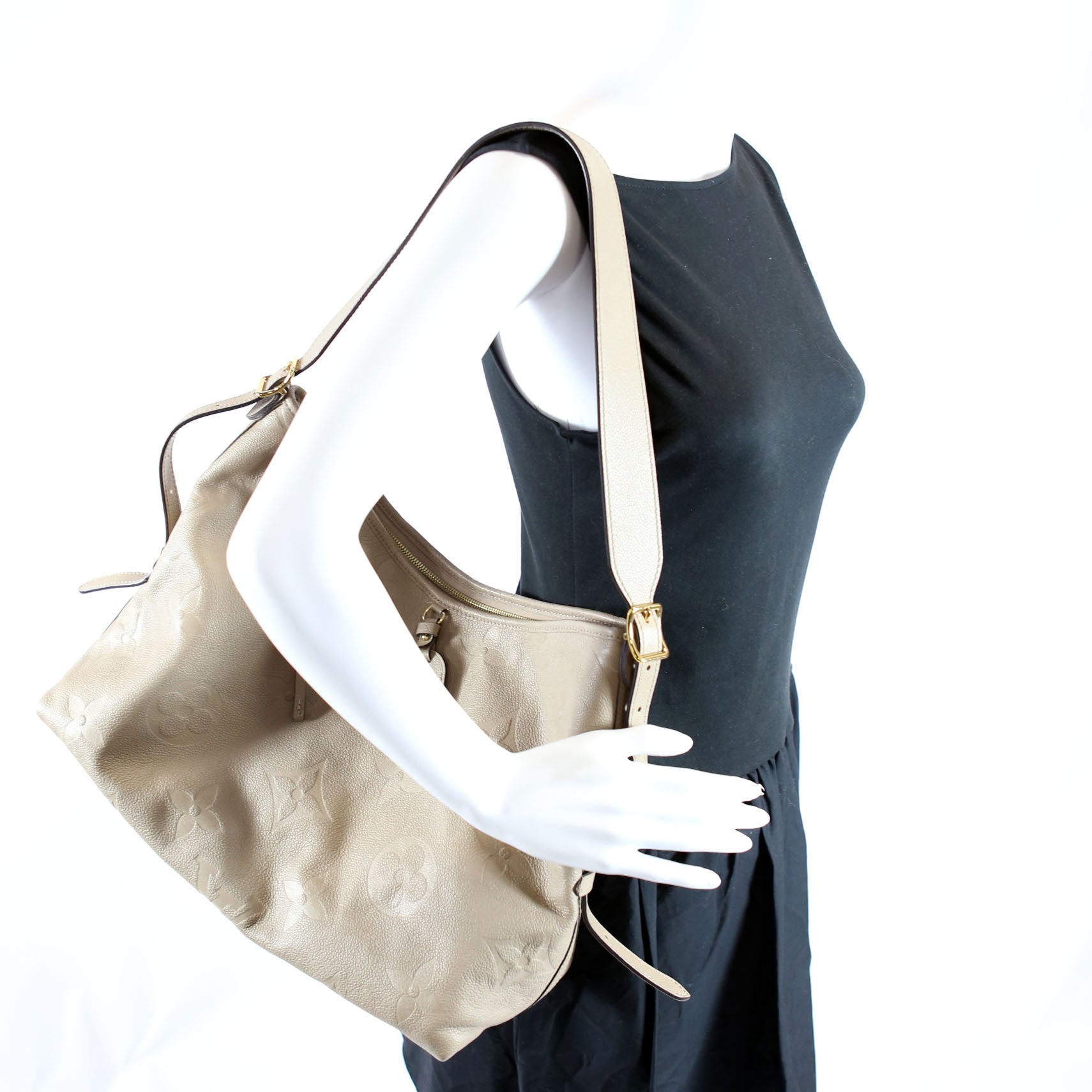 Louis Vuitton Carryall MM Zip Empreinte Turtledove