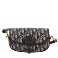 Christian Dior Bobby Bag East-West Oblique Blue