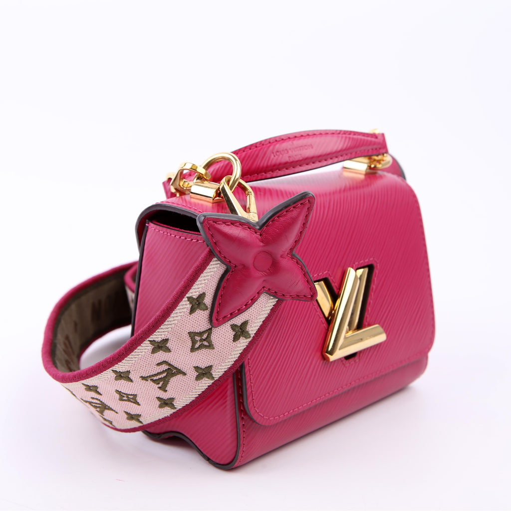 Louis Vuitton Twist Top Handle Mini Epi Pink