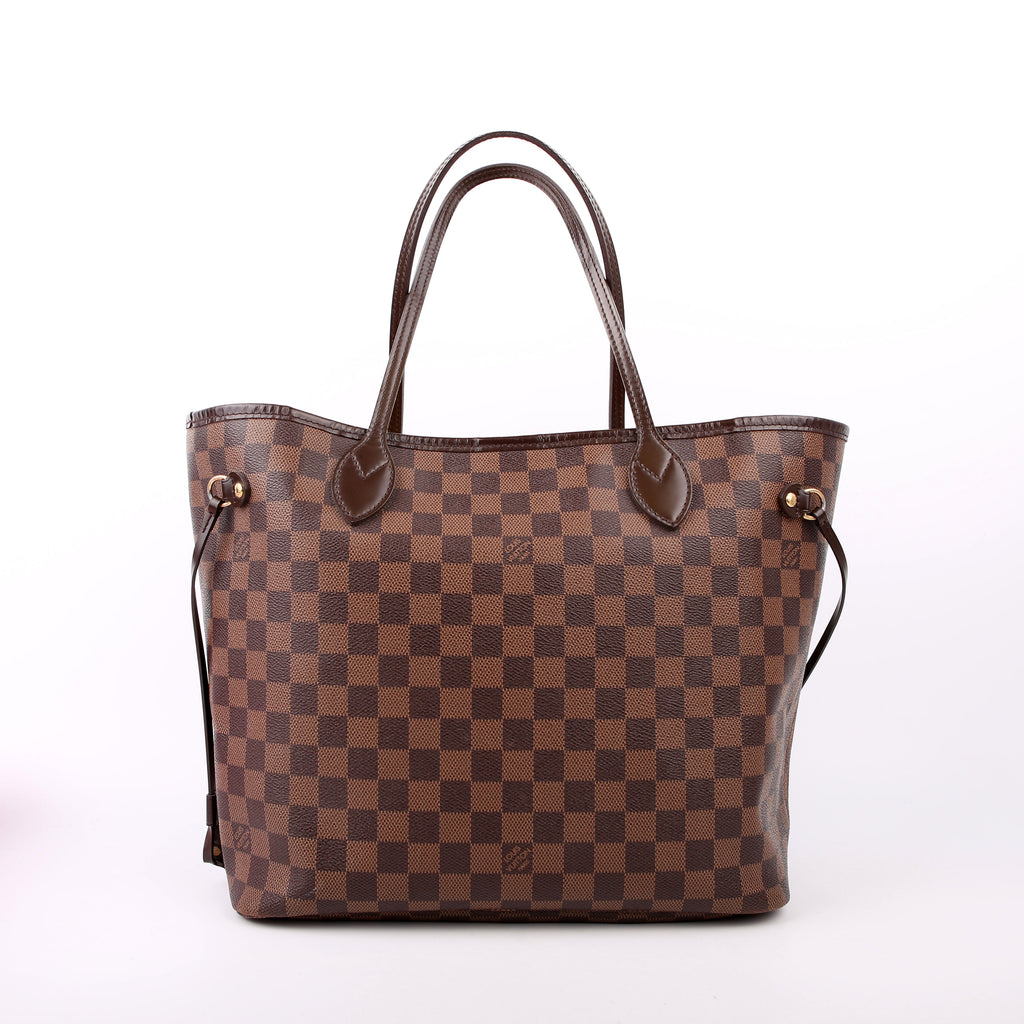 Louis Vuitton Neverfull MM Damier Ebene Red