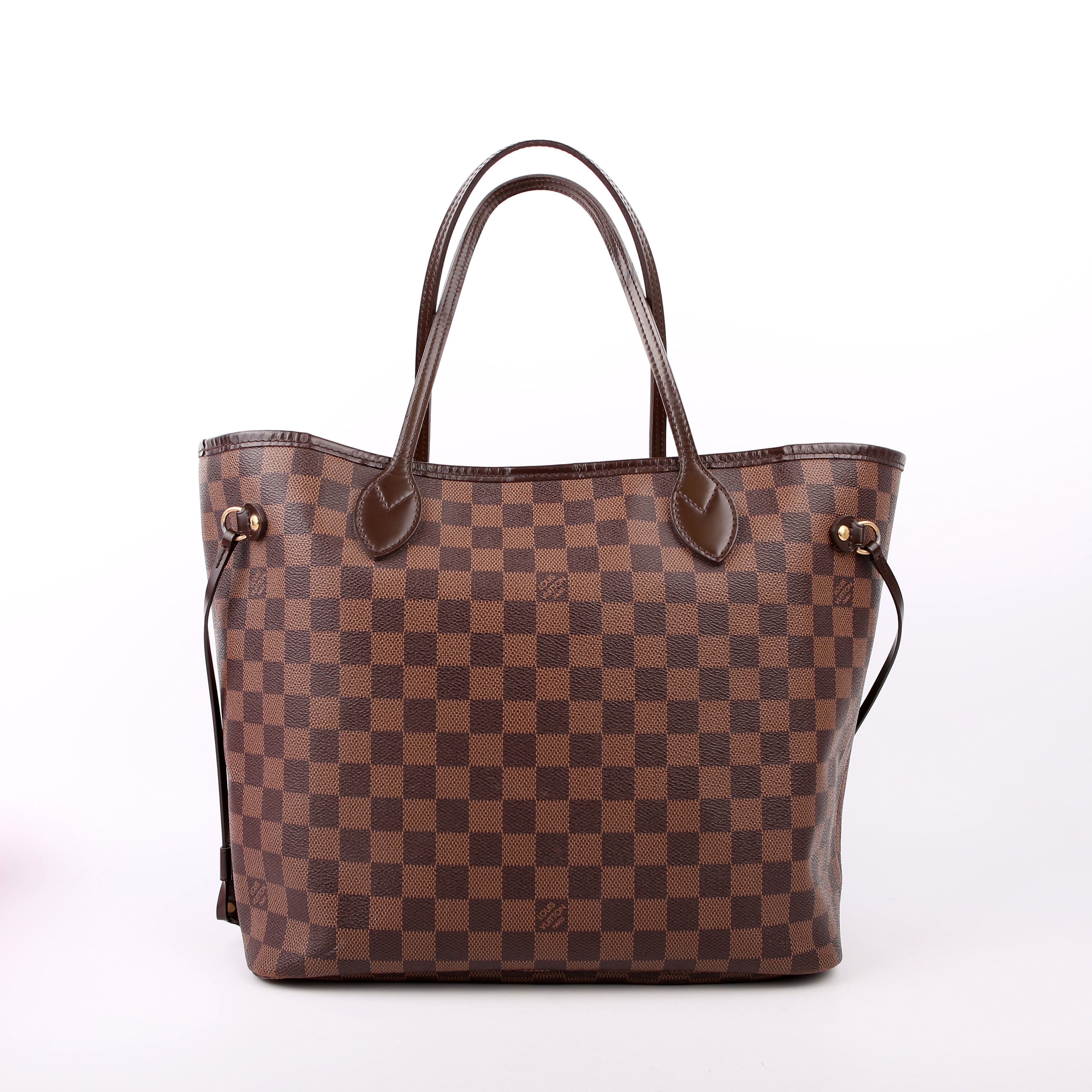 Louis Vuitton Neverfull MM Damier Ebene Red