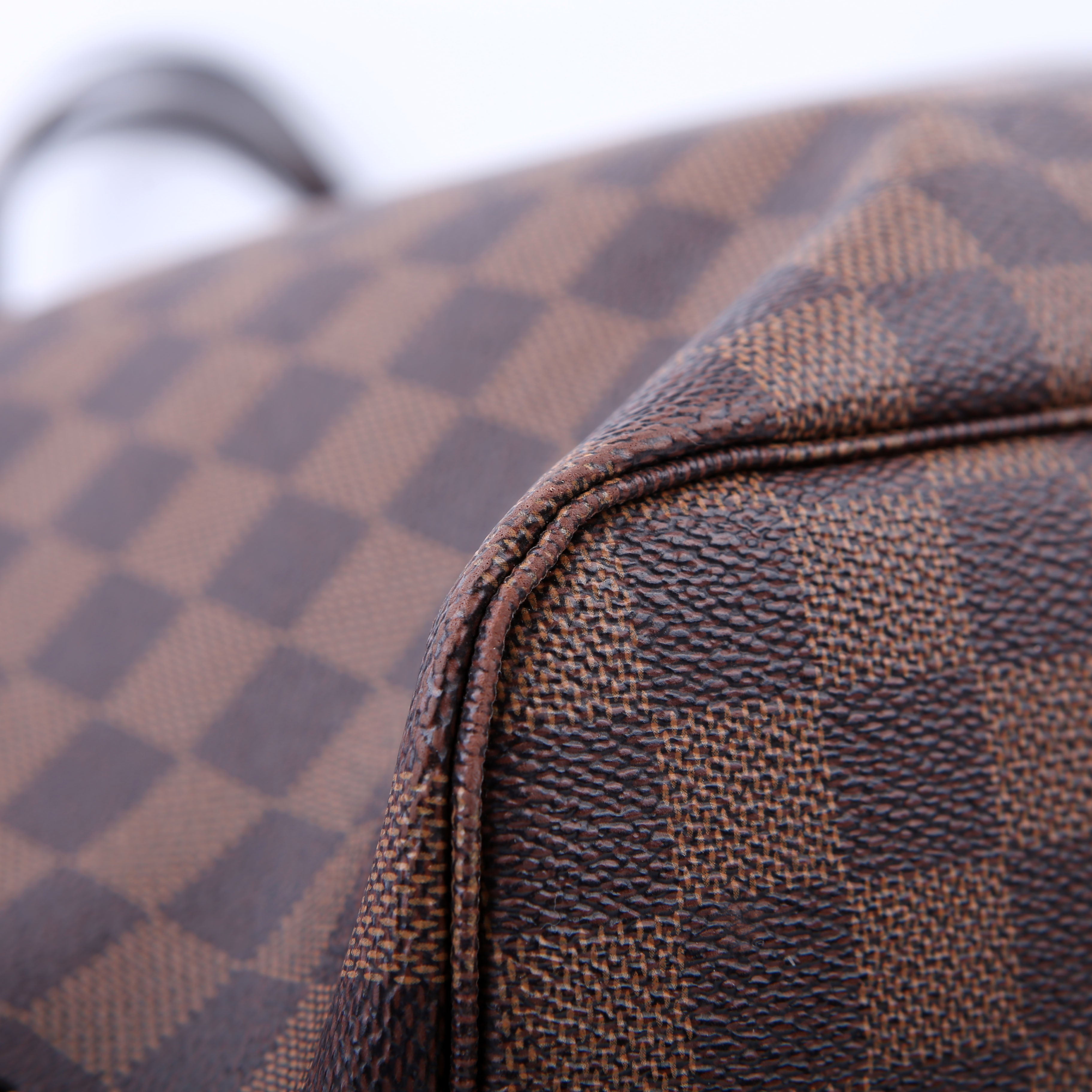 Louis Vuitton Neverfull MM Damier Ebene Red