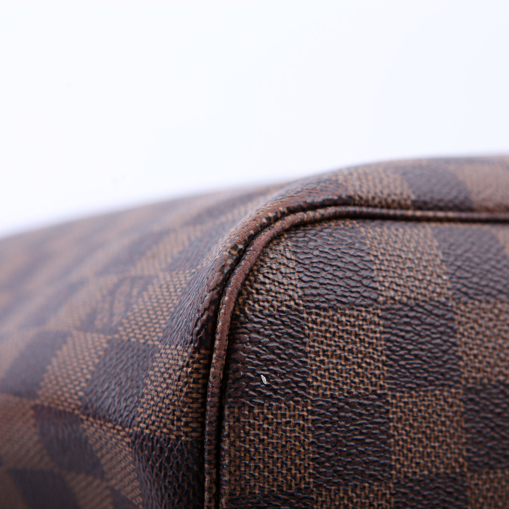 Louis Vuitton Neverfull MM Damier Ebene Red