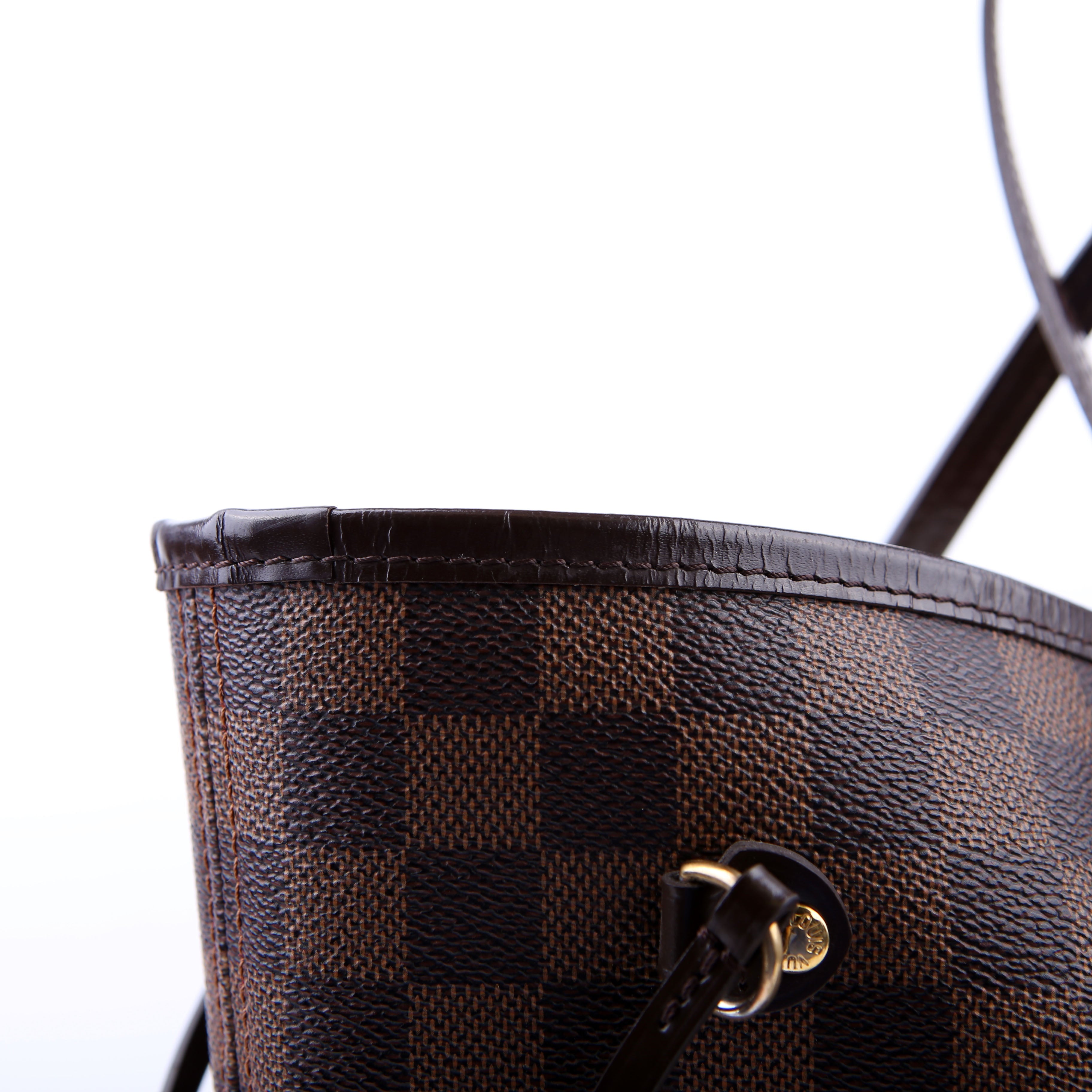 Louis Vuitton Neverfull MM Damier Ebene Red