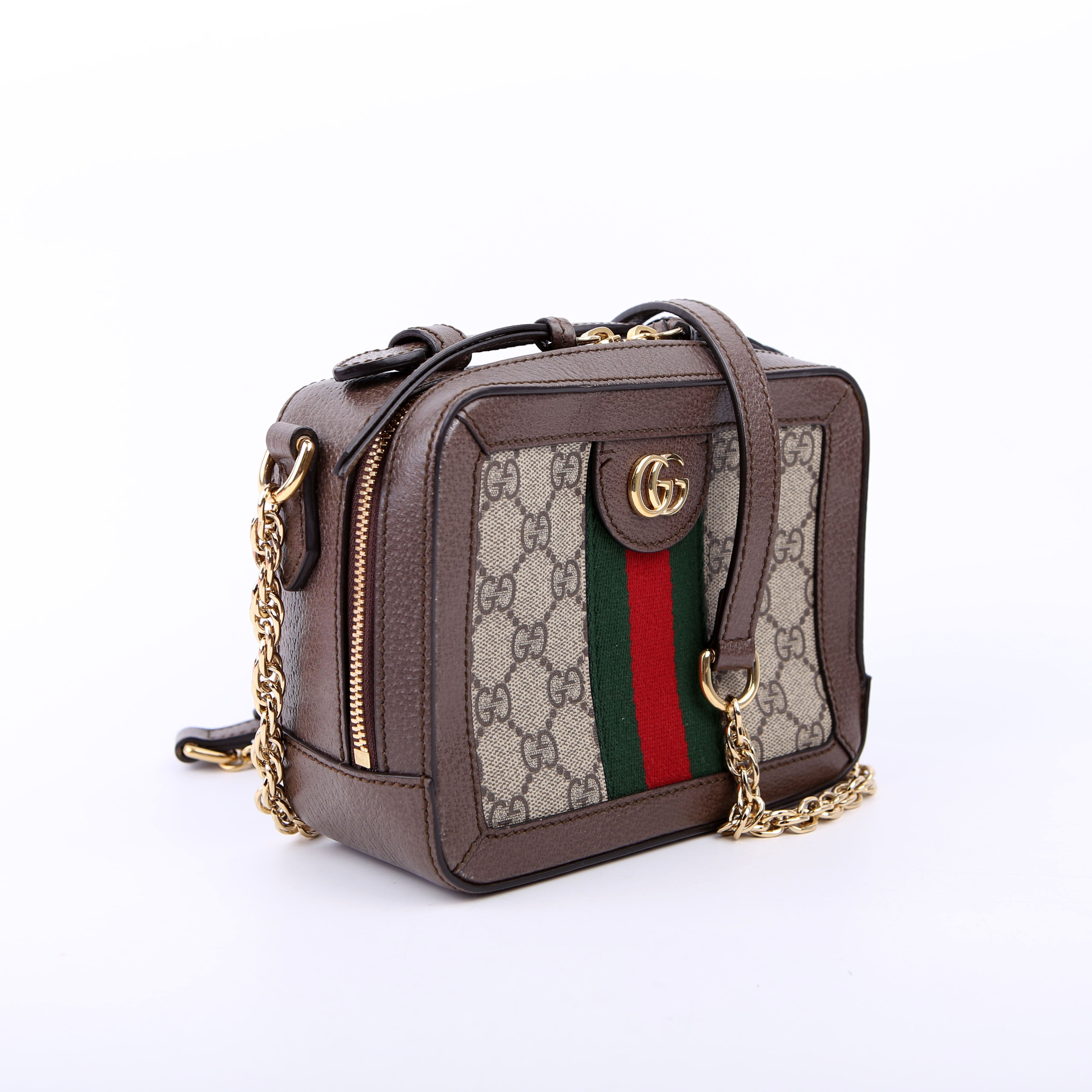 Gucci 602576 GG Supreme Ophidia Mini Shoulder