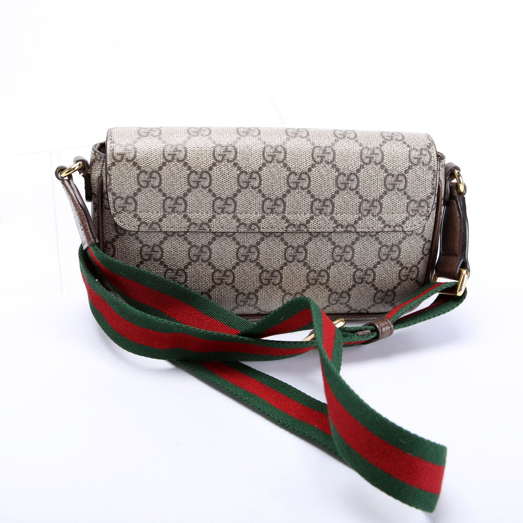 Gucci 764961 GG Supreme Ophidia Mini Bag Brown