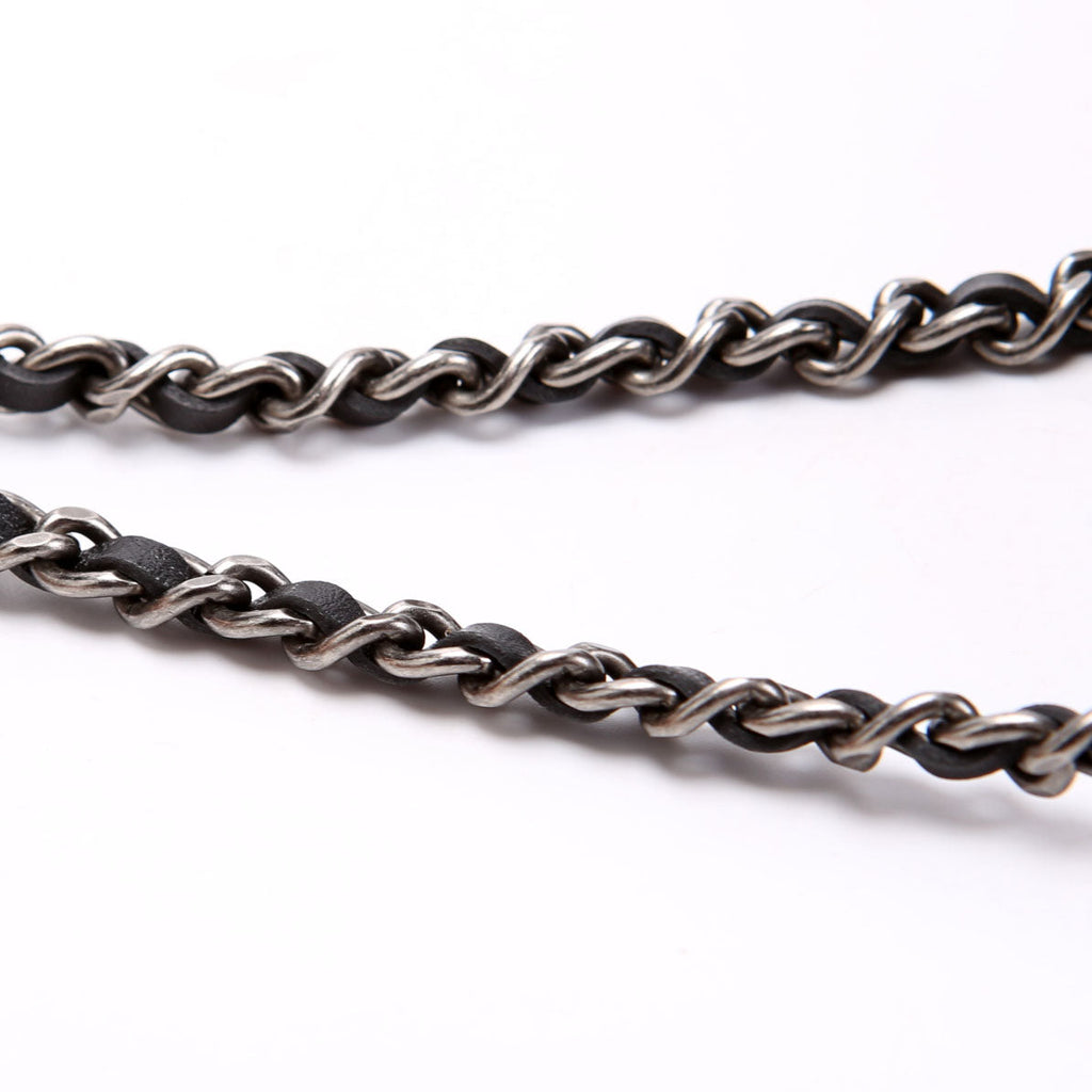 Chanel Two-Tone Chain 20s Signe WOC Calfskin 29M Black