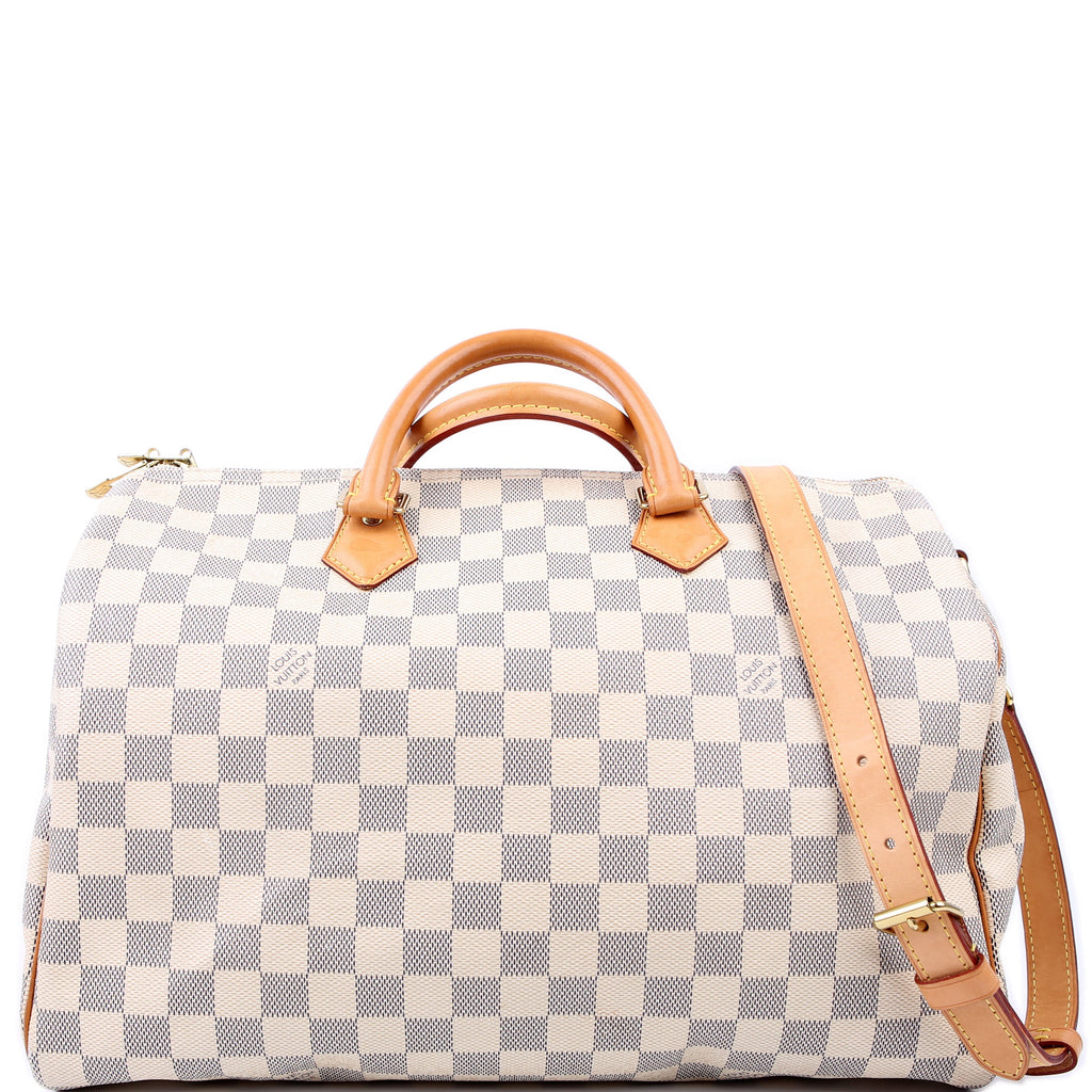 Louis Vuitton Speedy 35 Bandouliere Damier Azur