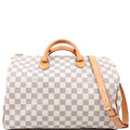 Louis Vuitton Speedy 35 Bandouliere Damier Azur