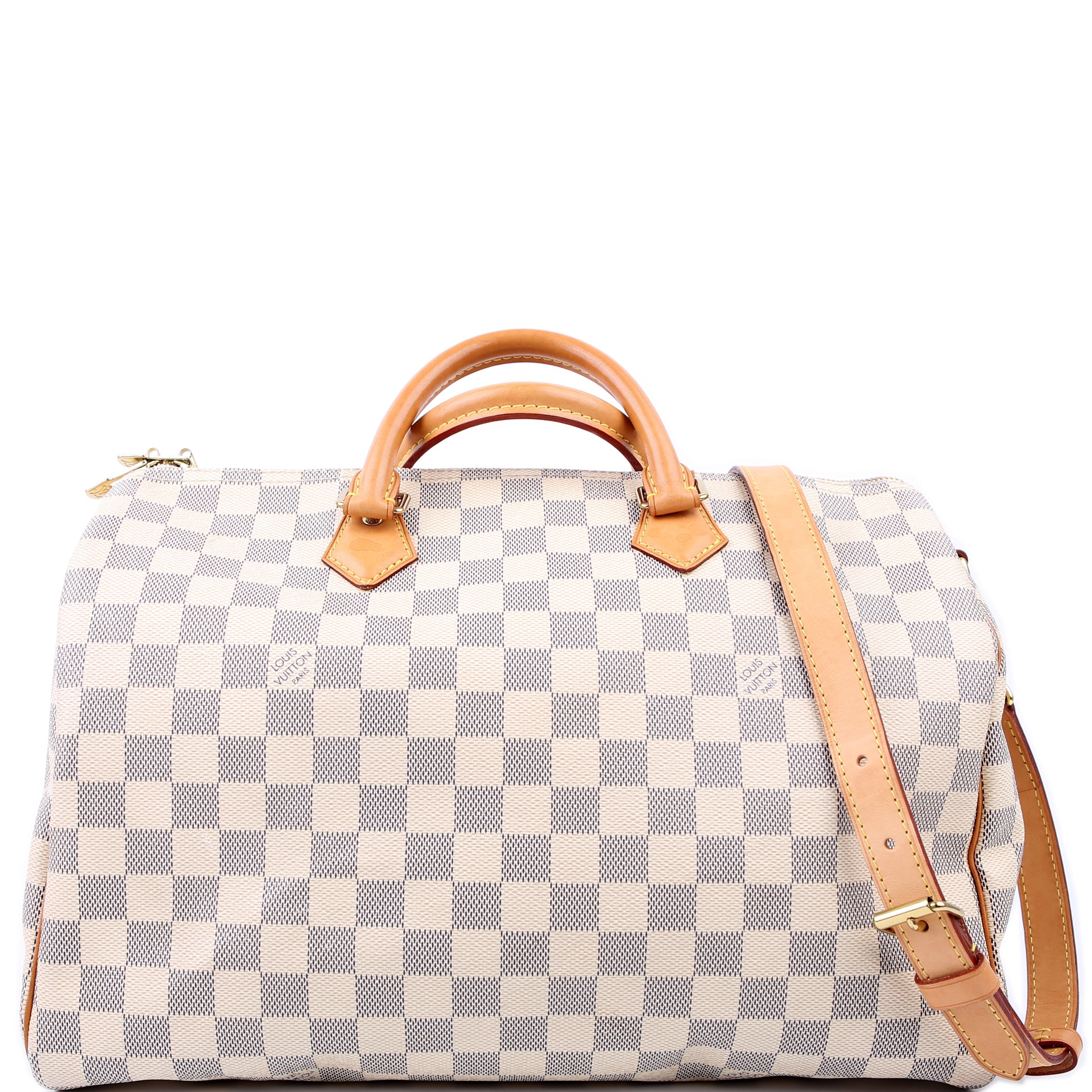 Louis Vuitton Speedy 35 Bandouliere Damier Azur