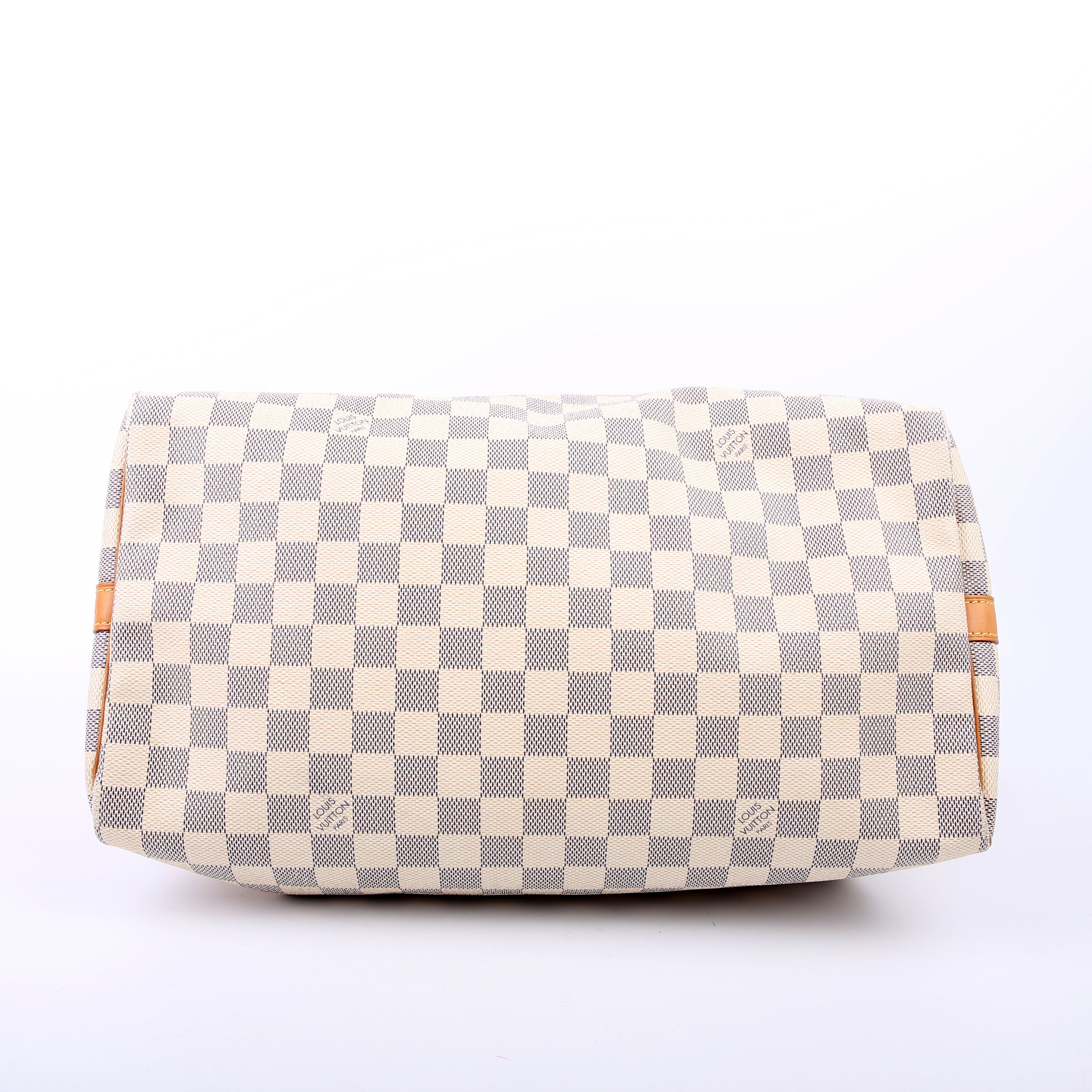 Louis Vuitton Speedy 35 Bandouliere Damier Azur
