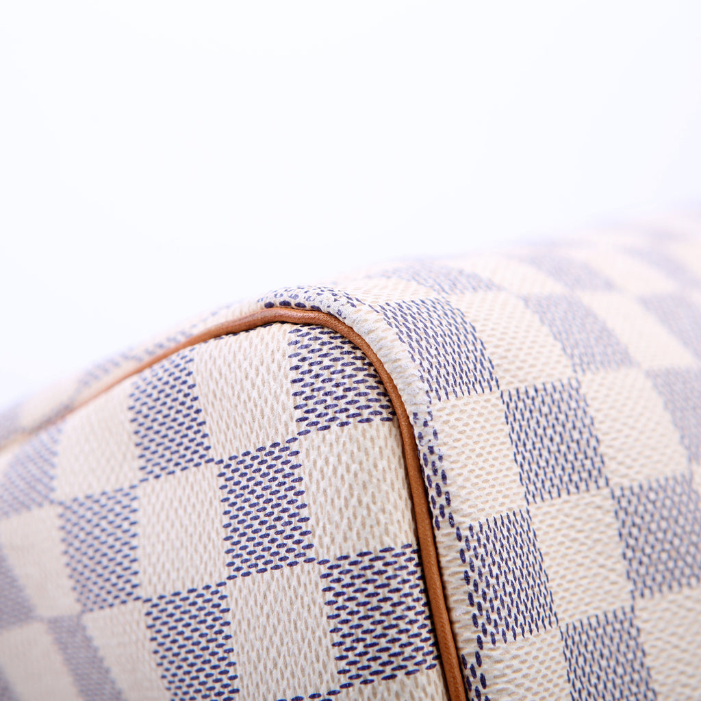 Louis Vuitton Speedy 35 Bandouliere Damier Azur