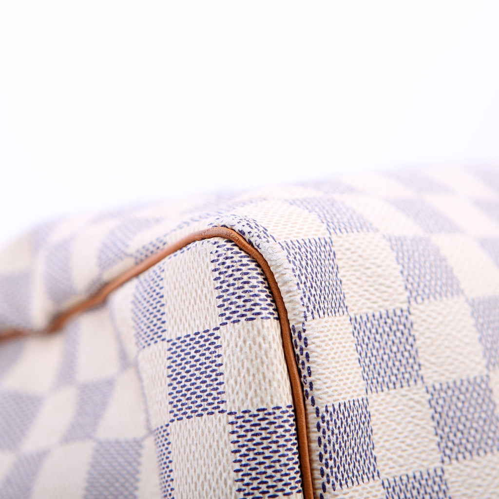 Louis Vuitton Speedy 35 Bandouliere Damier Azur