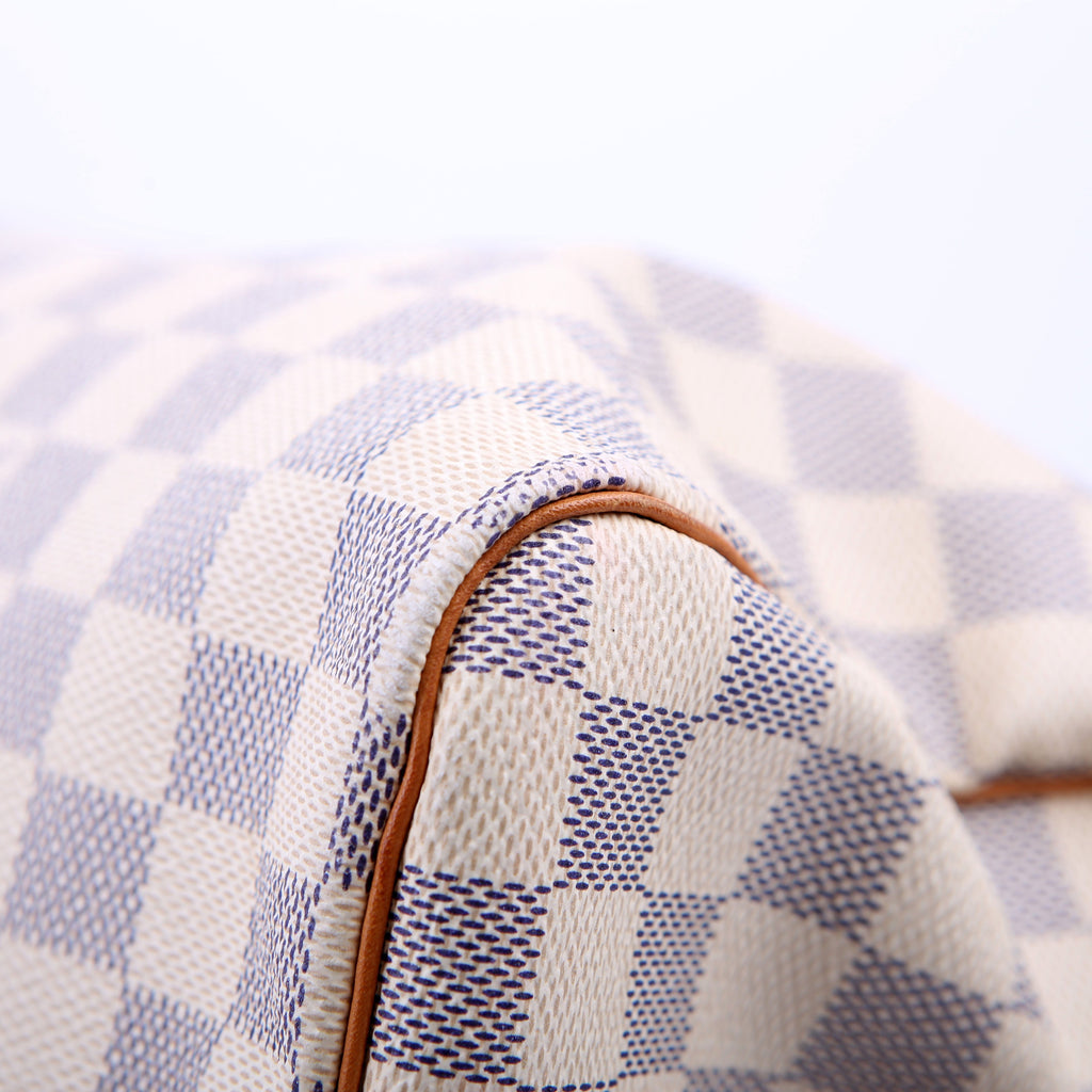 Louis Vuitton Speedy 35 Bandouliere Damier Azur
