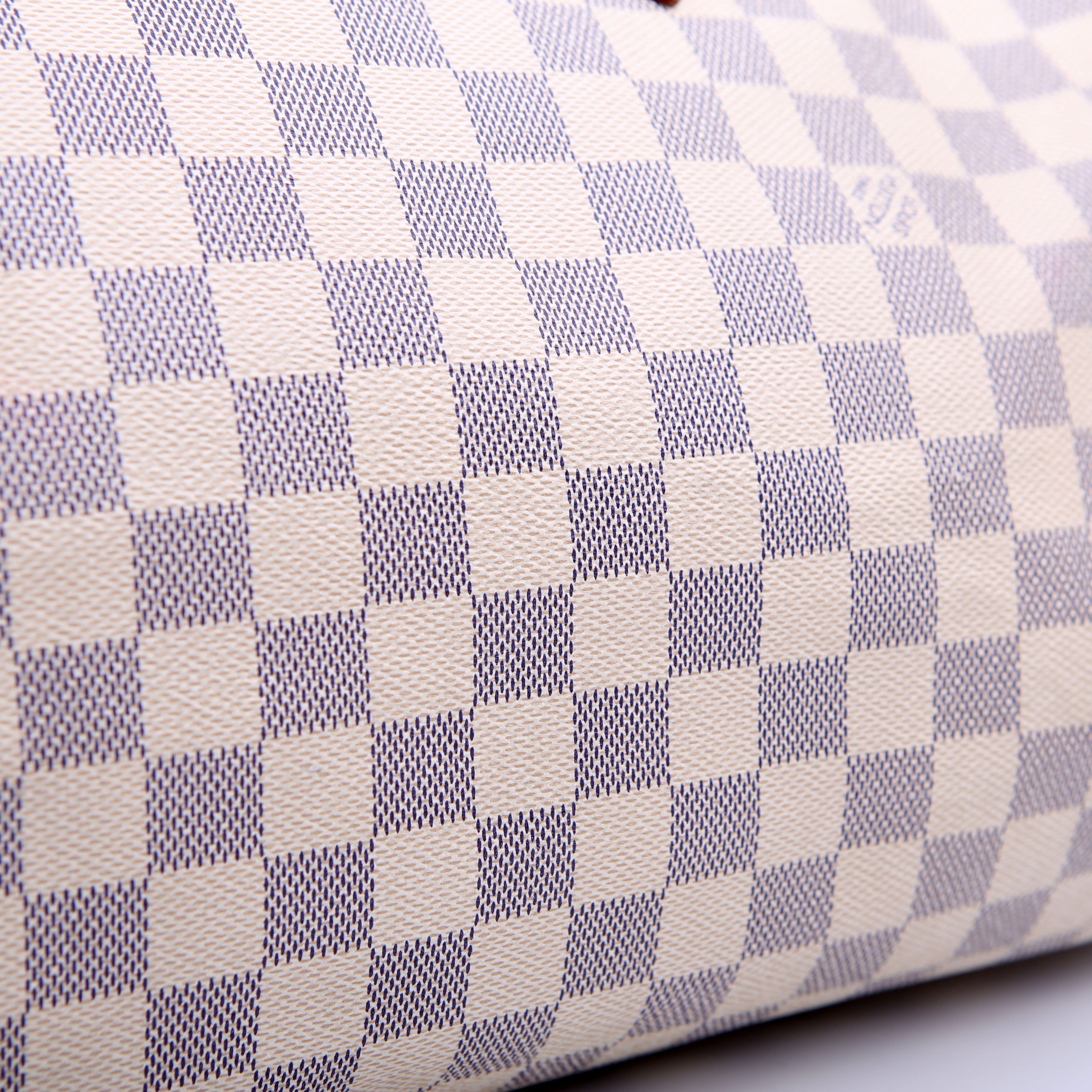 Louis Vuitton Speedy 35 Bandouliere Damier Azur