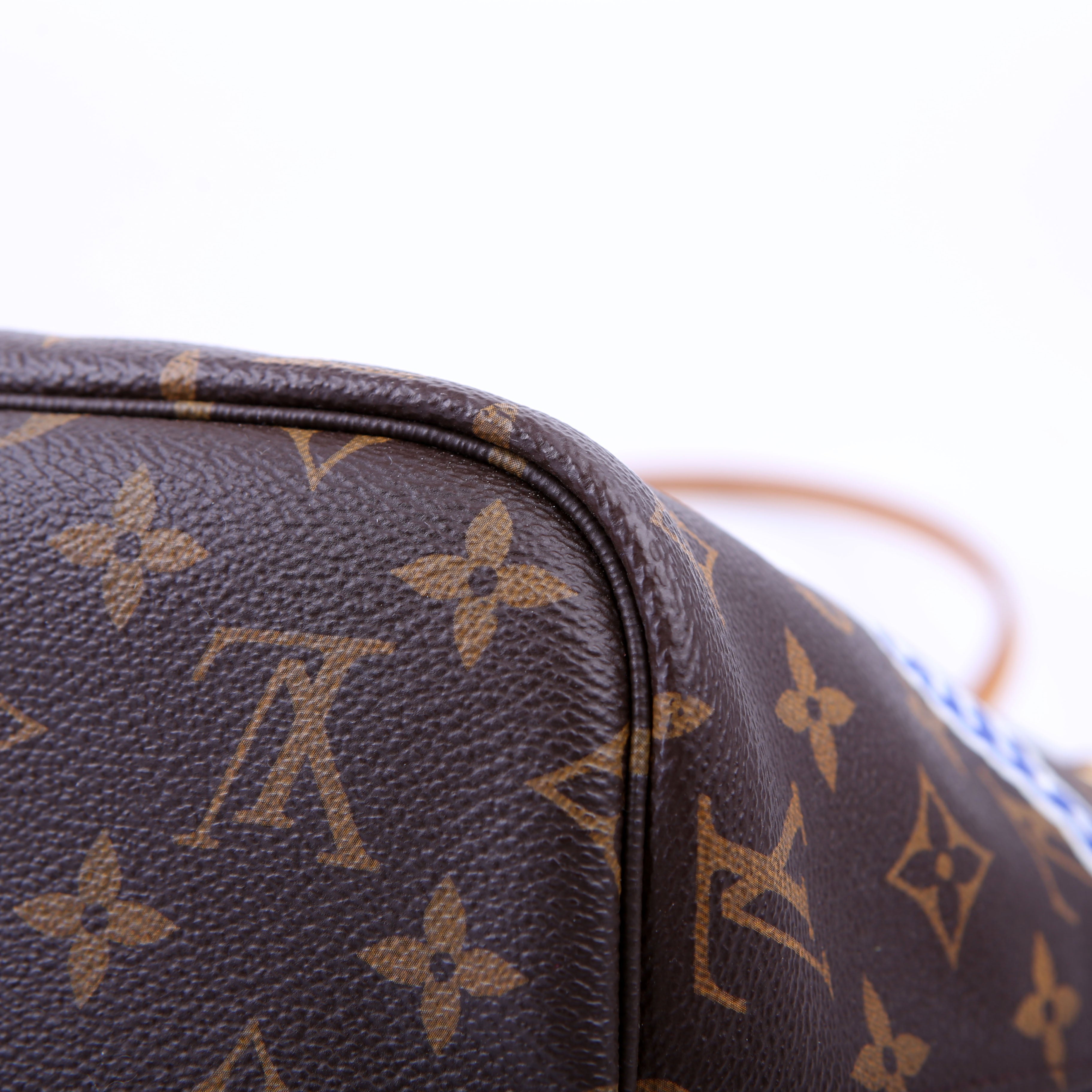 Louis Vuitton Neverfull With Wallet MM Monogram Patches Pink