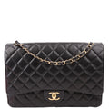 Chanel Classic Flap Maxi Lambskin 16M Black
