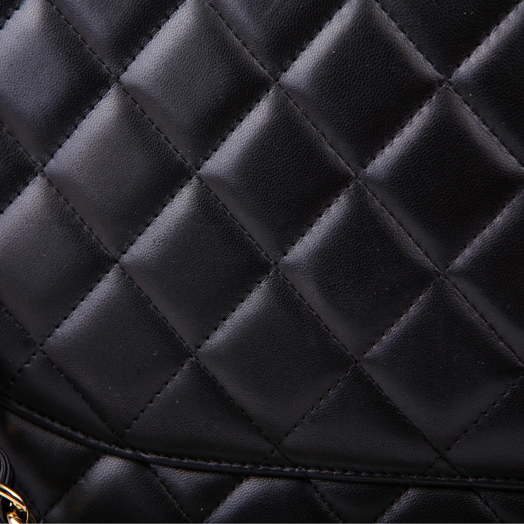Chanel Classic Flap Maxi Lambskin 16M Black