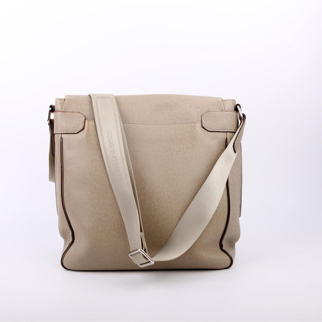 Louis Vuitton Milo Messenger Taiga Green