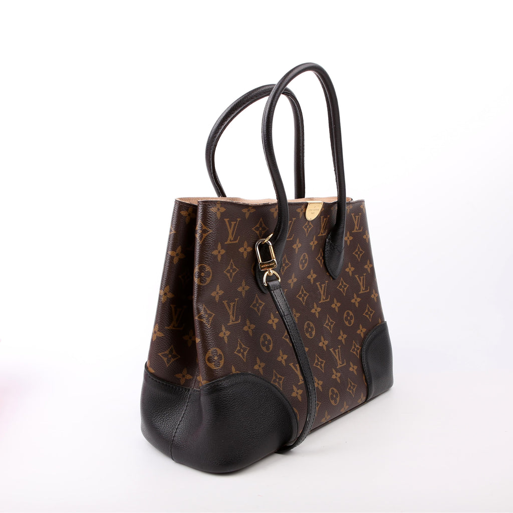 Louis Vuitton Flandrin Monogram/Leather Black