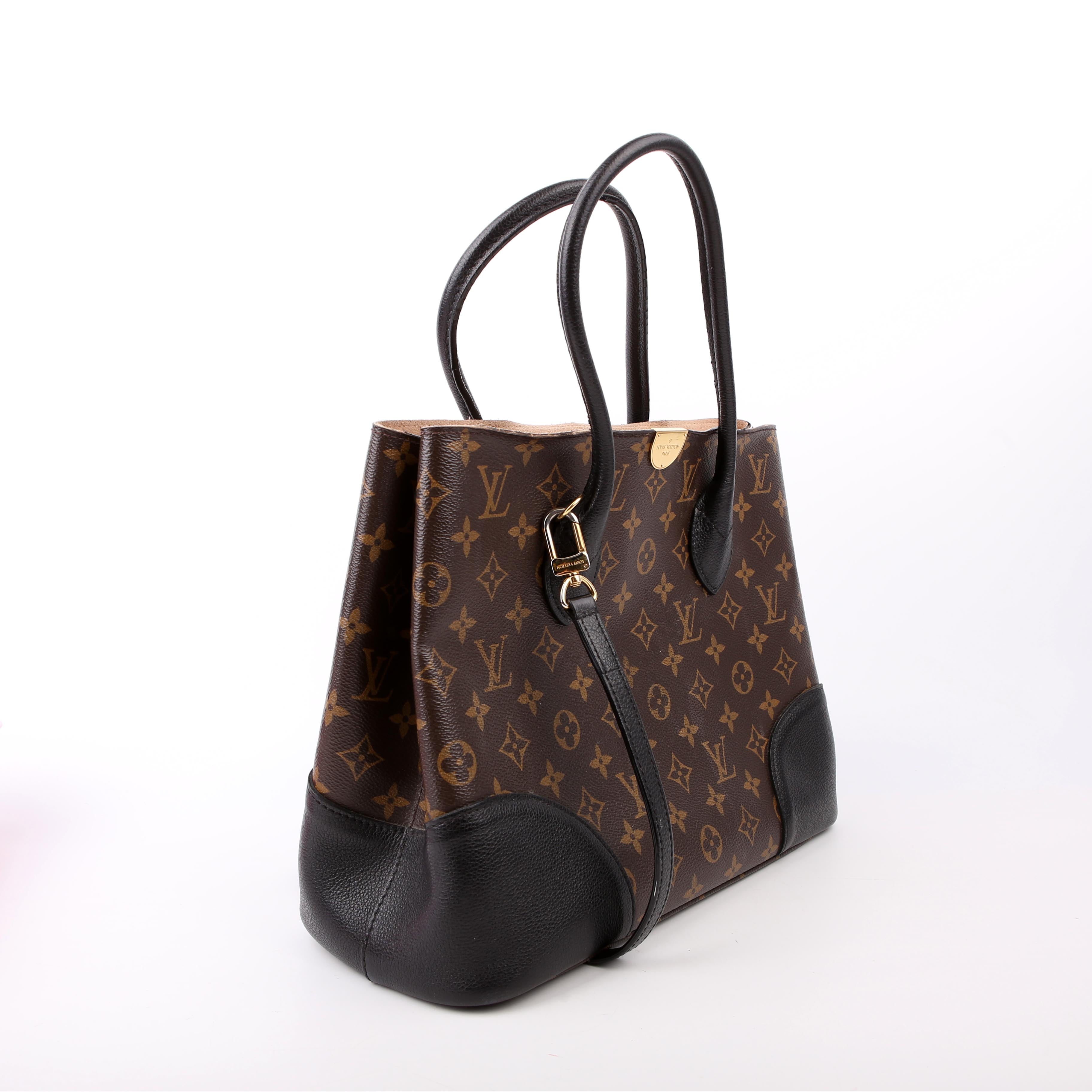 Louis Vuitton Flandrin Monogram/Leather Black