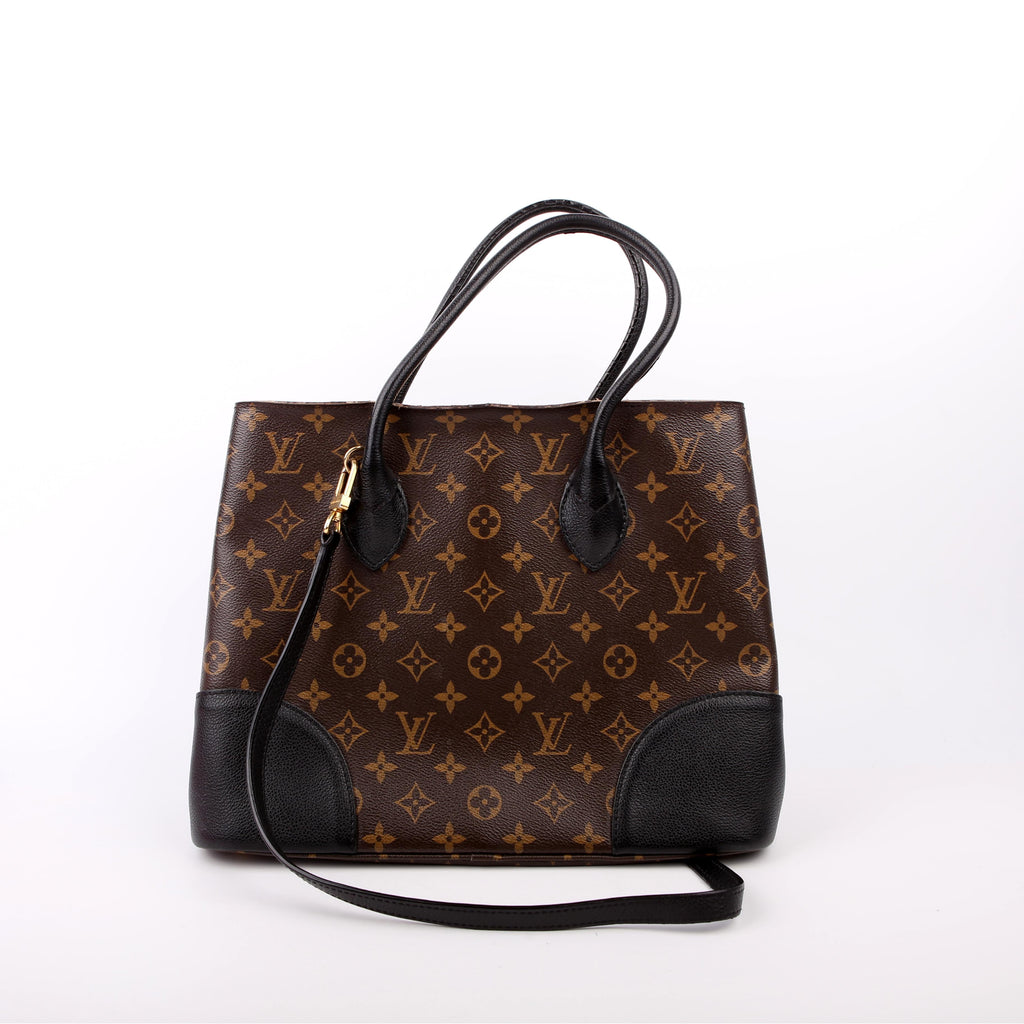 Louis Vuitton Flandrin Monogram/Leather Black