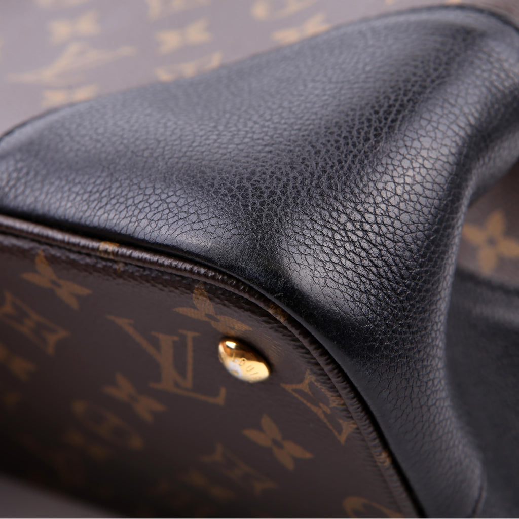 Louis Vuitton Flandrin Monogram/Leather Black