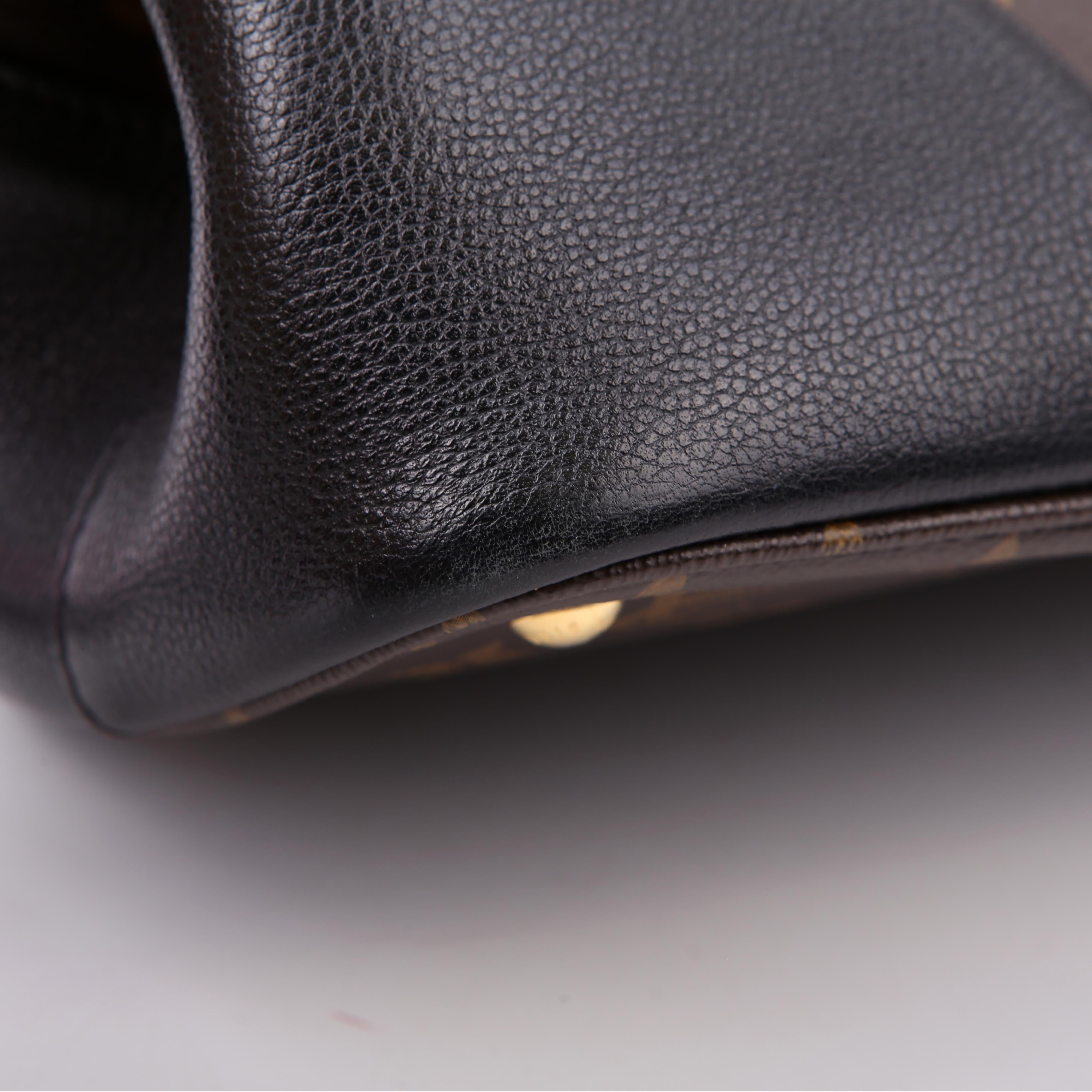 Louis Vuitton Flandrin Monogram/Leather Black
